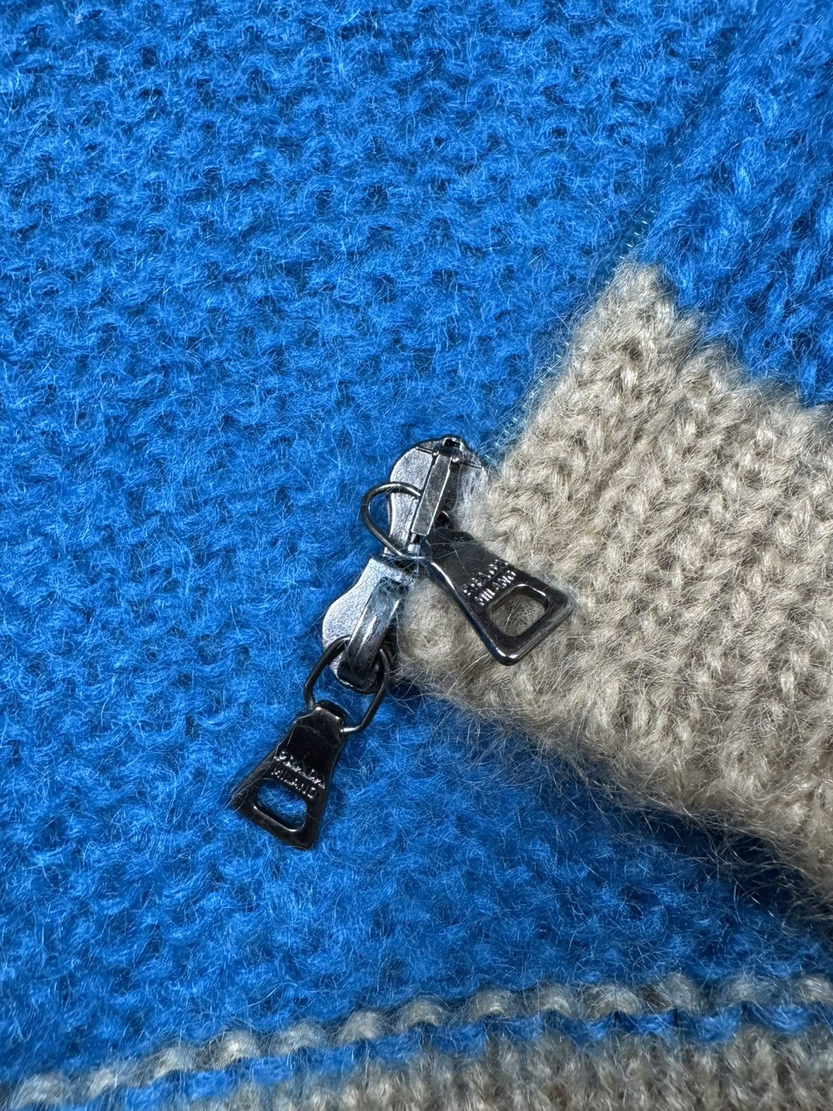 Prada Archive Prada Mohair Zip Sweater Size US L / EU 52-54 / 3 - 8 Thumbnail