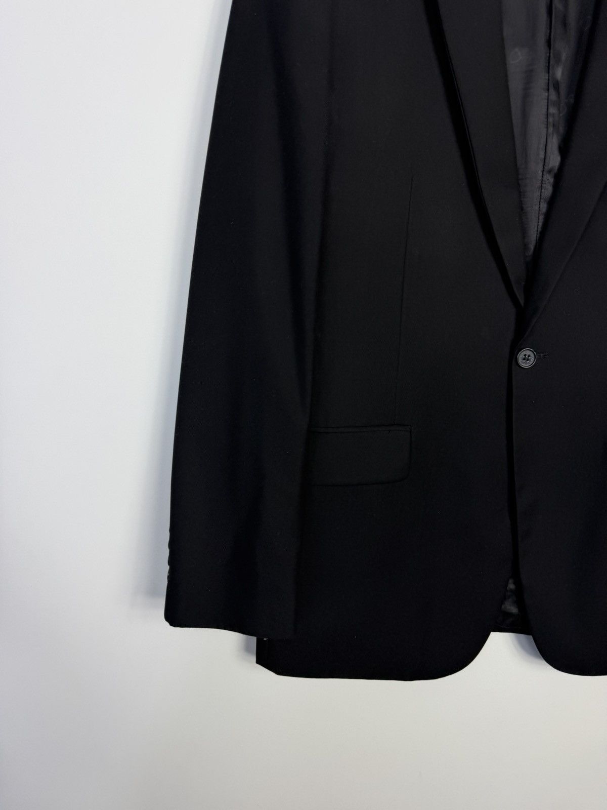 Dolce & Gabbana Elegant Dolce & Gabbana Black Jacket with Logo Buttons Size US L / EU 52-54 / 3 - 2 Thumbnail