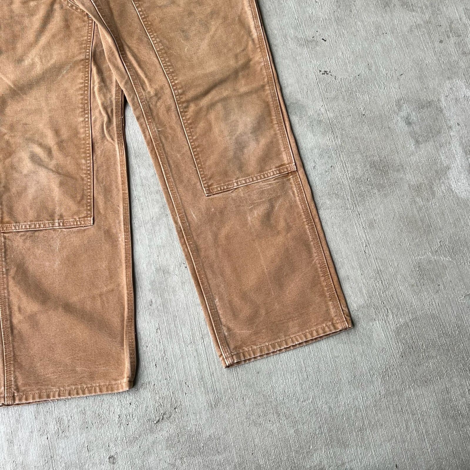 Carhartt × Vintage Carhartt brown double knee work wear carpenter pants Size US 29 - 13 Thumbnail