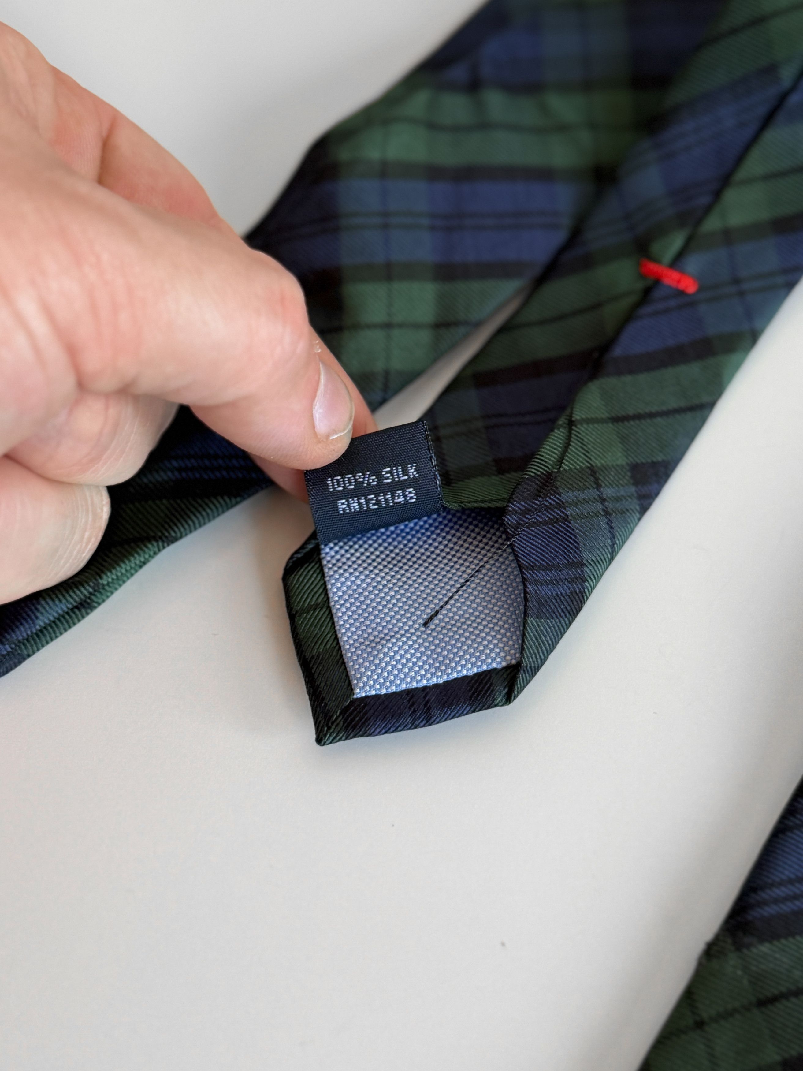 Tommy Hilfiger Tommy Hilfiger 4x Vintage Silk Cravats Size ONE SIZE - 16 Thumbnail