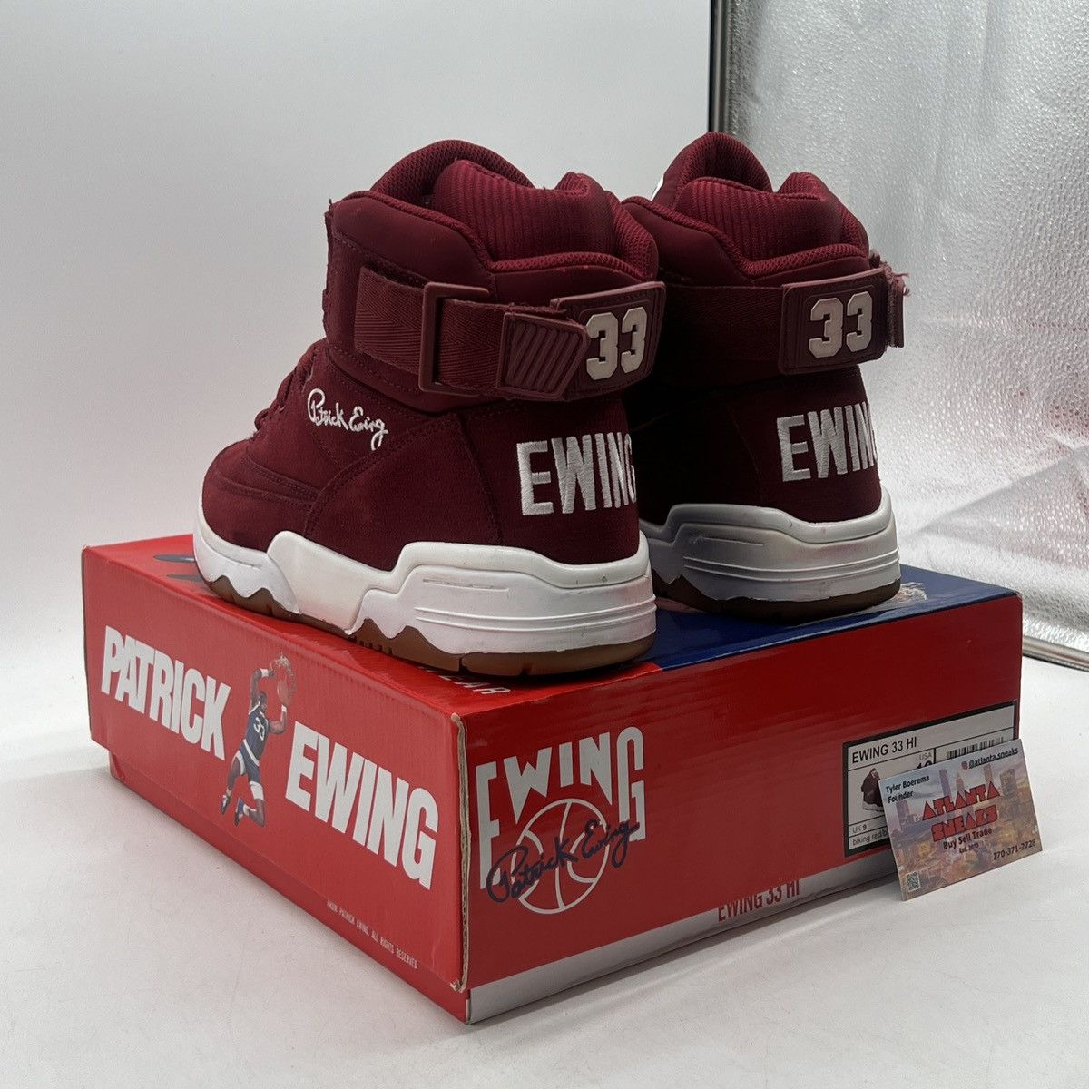 Ewing Athletics Hi biking red Size US 10 / EU 43 - 4 Thumbnail