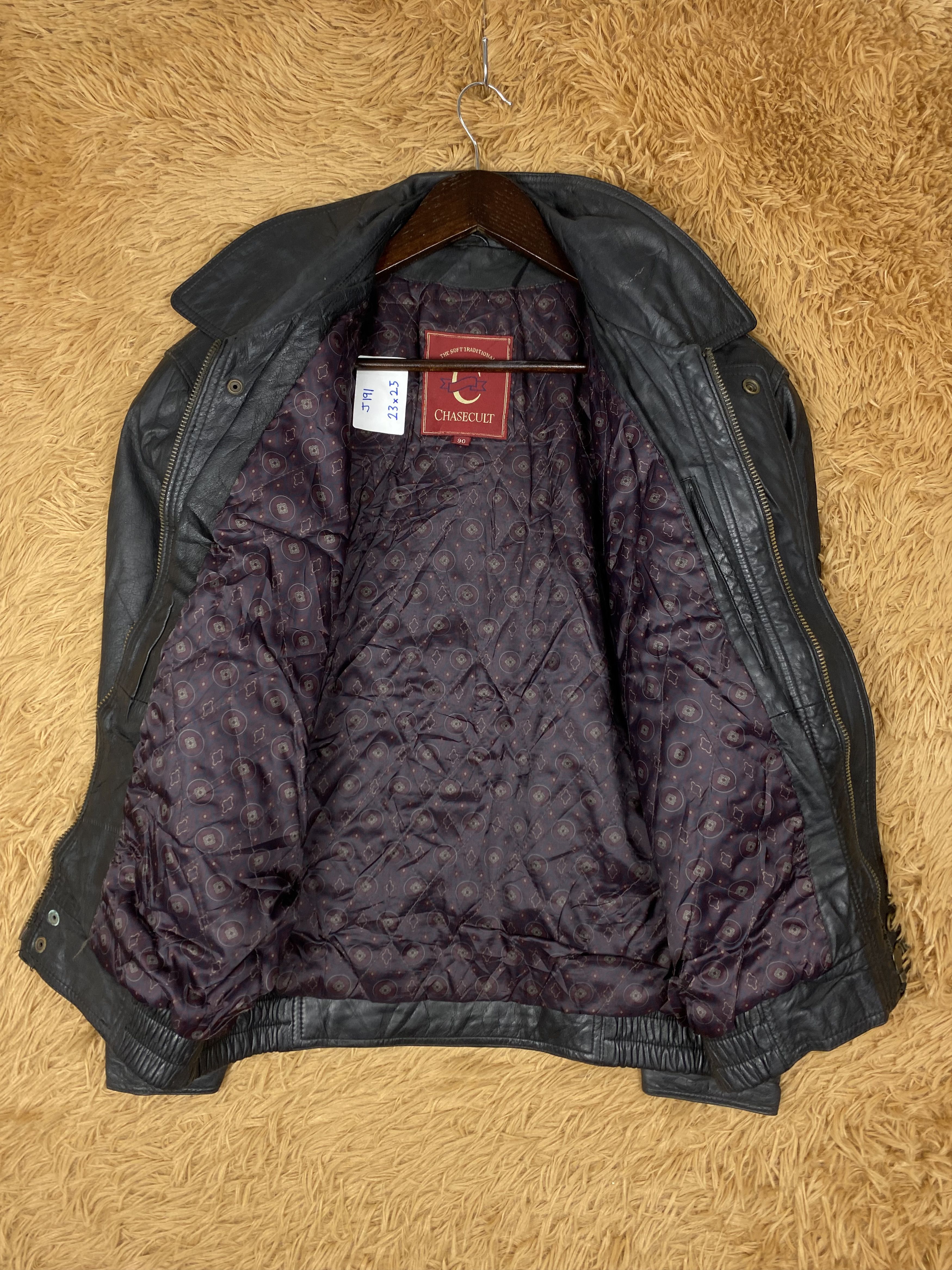 Japanese Brand Vintage Chasecult Leather Jacket DJ0191 Size US M / EU 48-50 / 2 - 7 Thumbnail