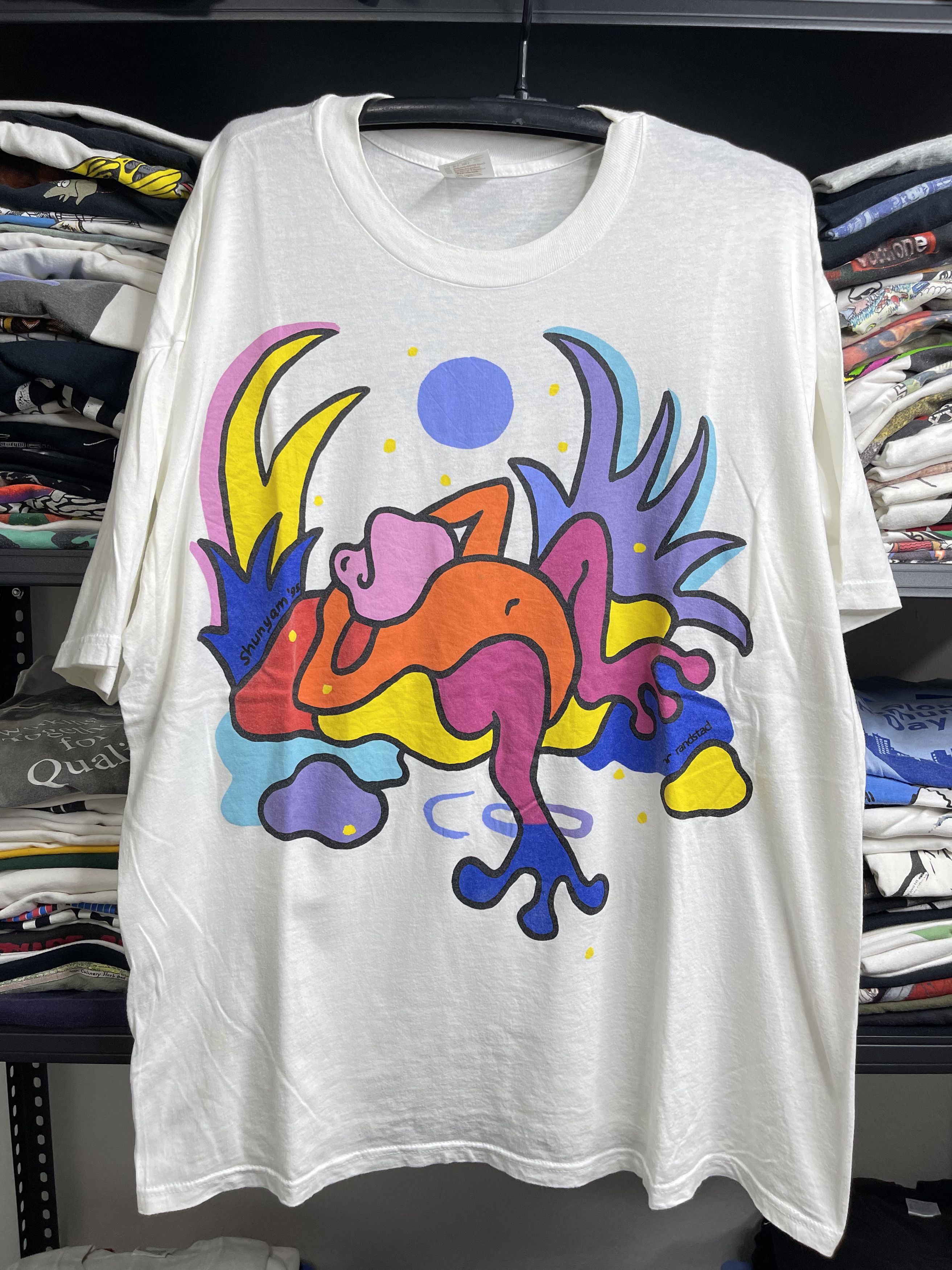 Vintage Vintage Randstad Shunyam 1995 Tee XL Size US XL / EU 56 / 4 - 1 Thumbnail