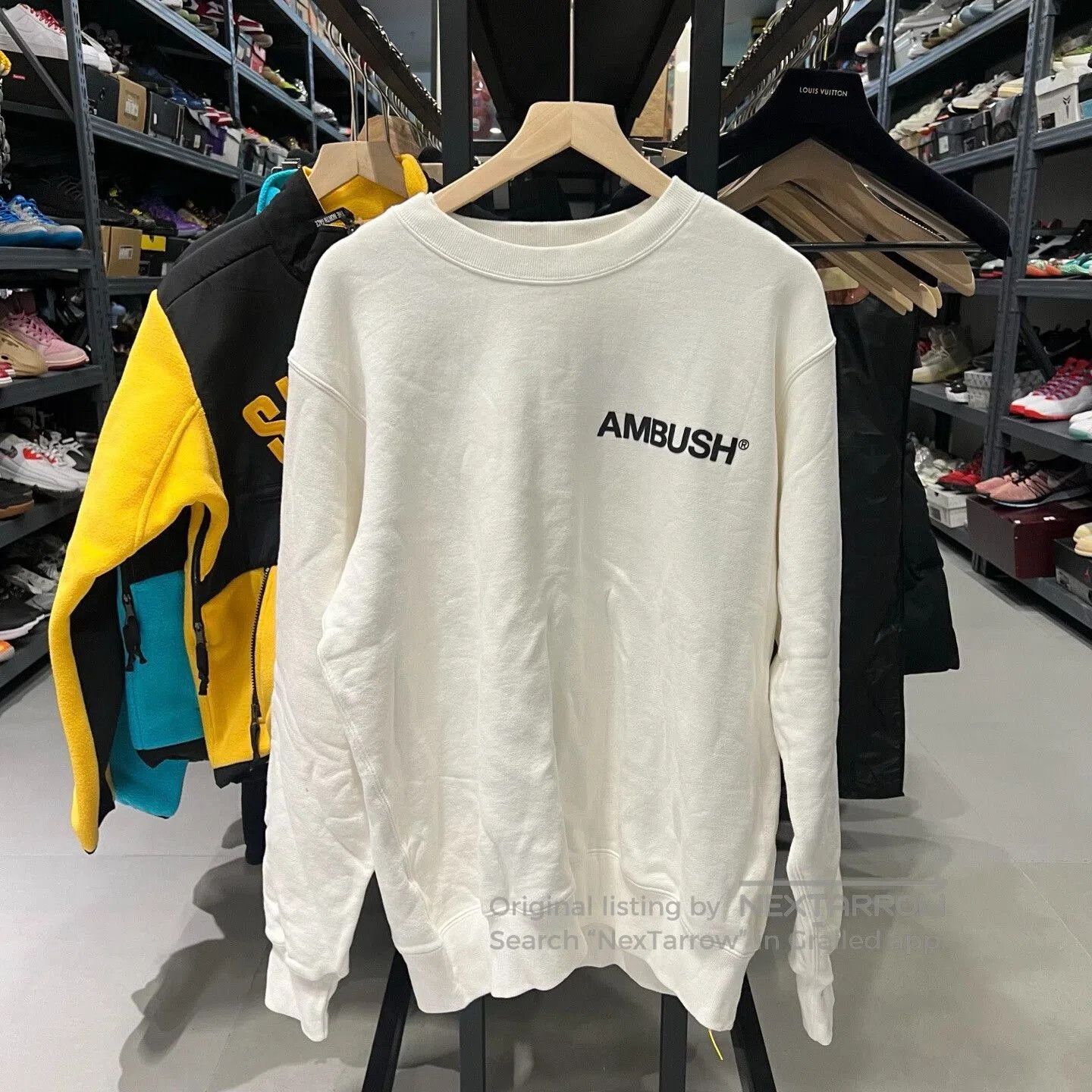 Ambush Design AMBUSH FW21 Logo Print Sweatshirt. Size L / US 10 / IT 46 - 1 Thumbnail