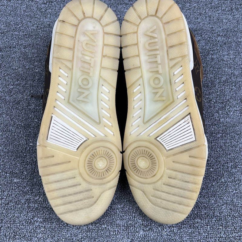 Louis Vuitton Louis Vuitton Stylish Brown Low-Top Trainers - Size US 8 / EU 41 - 4 Thumbnail