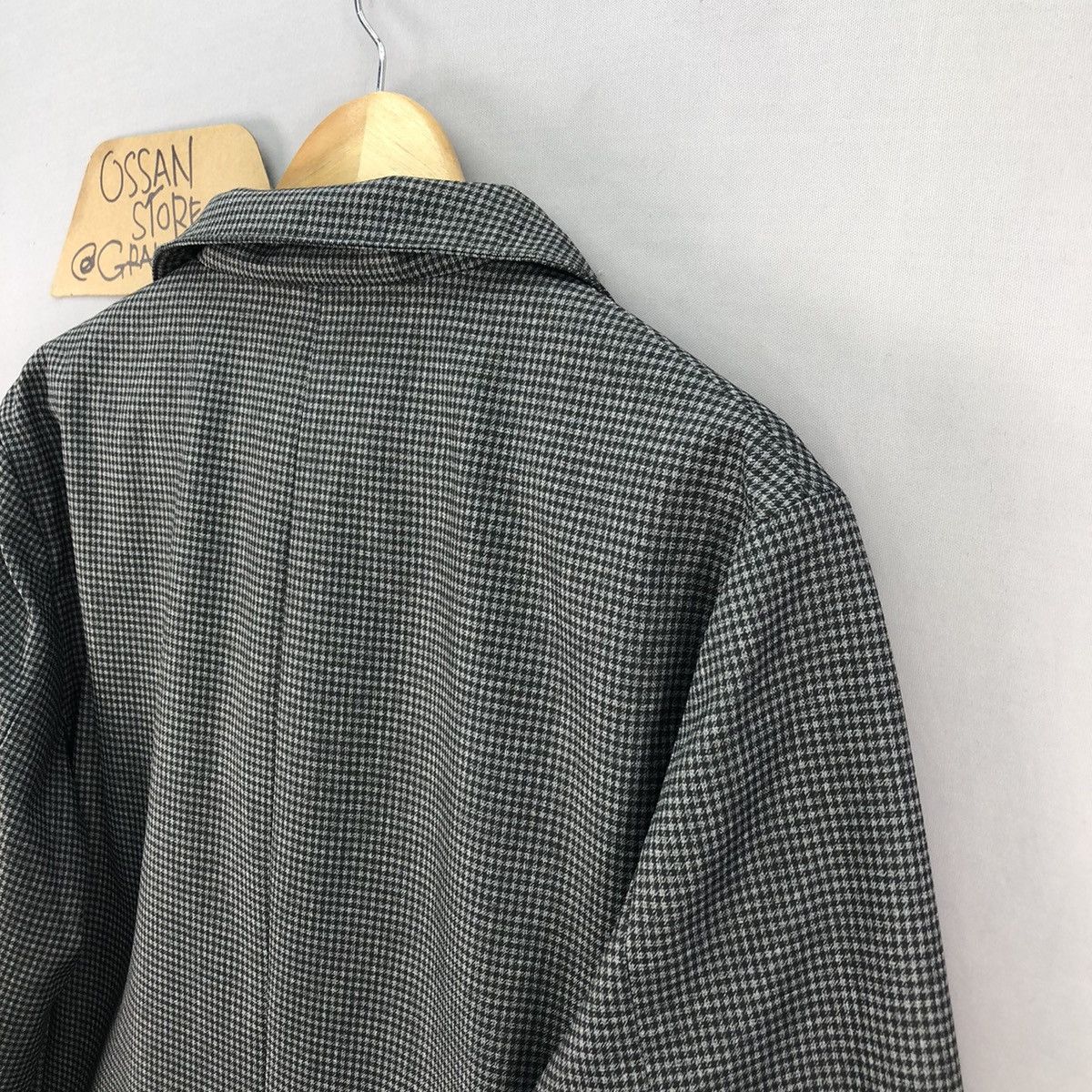 Takeo Kikuchi Vintage Takeo Kikuchi Houndstooth Fishtail Long Jacket Size US M / EU 48-50 / 2 - 13 Thumbnail