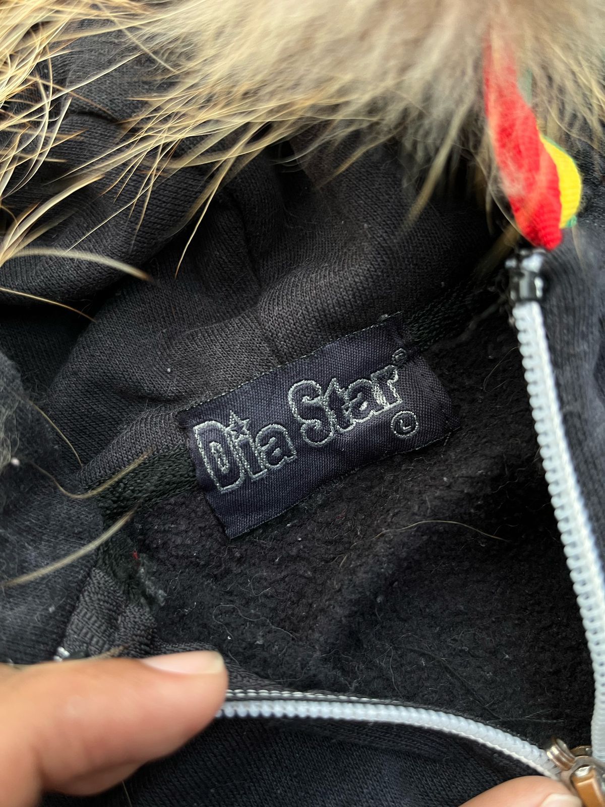Japanese Brand DIA STAR MARIJUAN RAGGEA FUR FAUX HOODIE Size US S / EU 44-46 / 1 - 3 Thumbnail