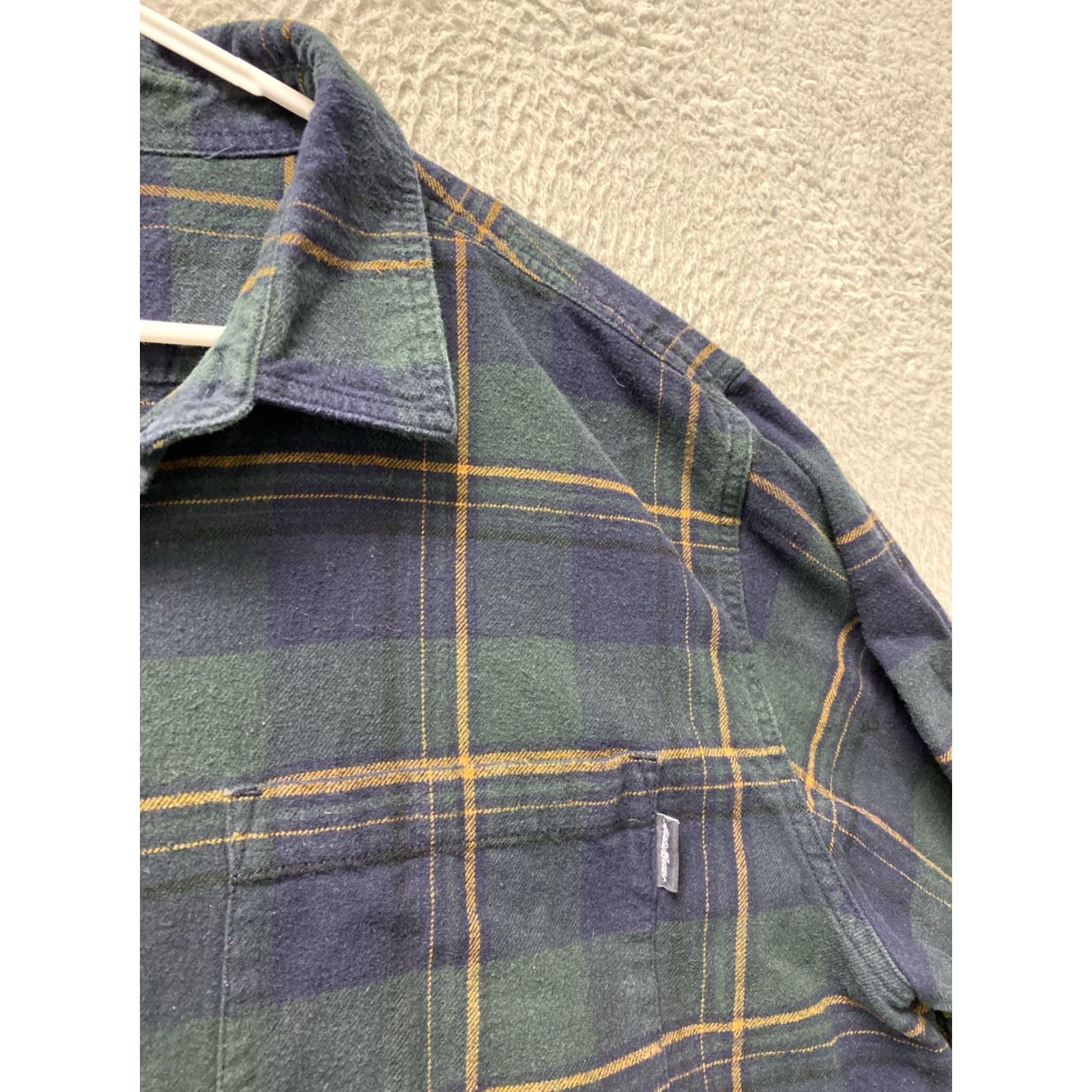 Eddie Bauer VINTAGE Eddie Bauer Shirt Men 2XL Green Plaid Button-Up Long Sleeve Cotton Regular Size US XXL / EU 58 / 5 - 4 Thumbnail