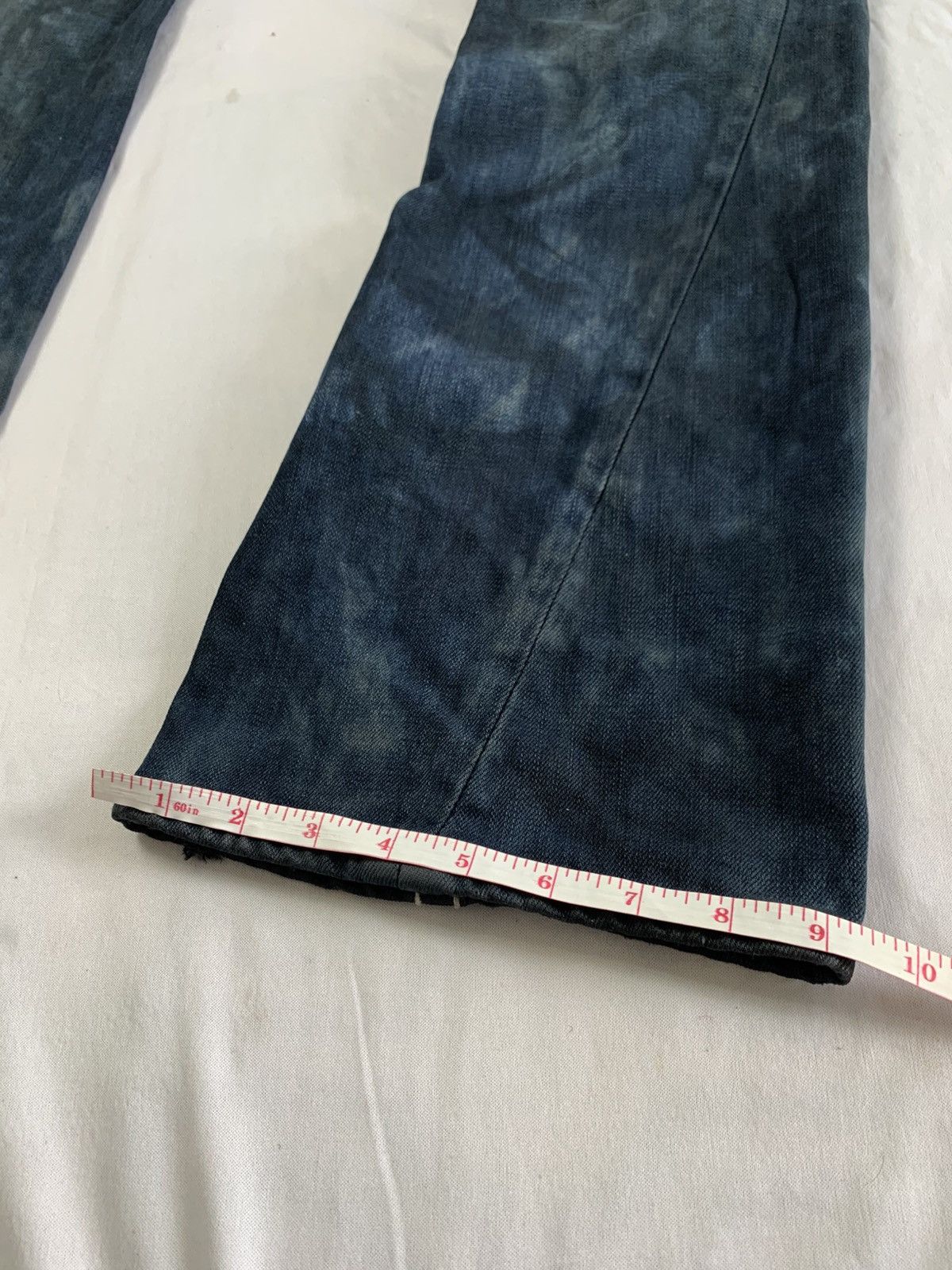 Japanese Brand Flare bootcut buckaroo jeans like true religion Size US 28 / EU 44 - 12 Thumbnail