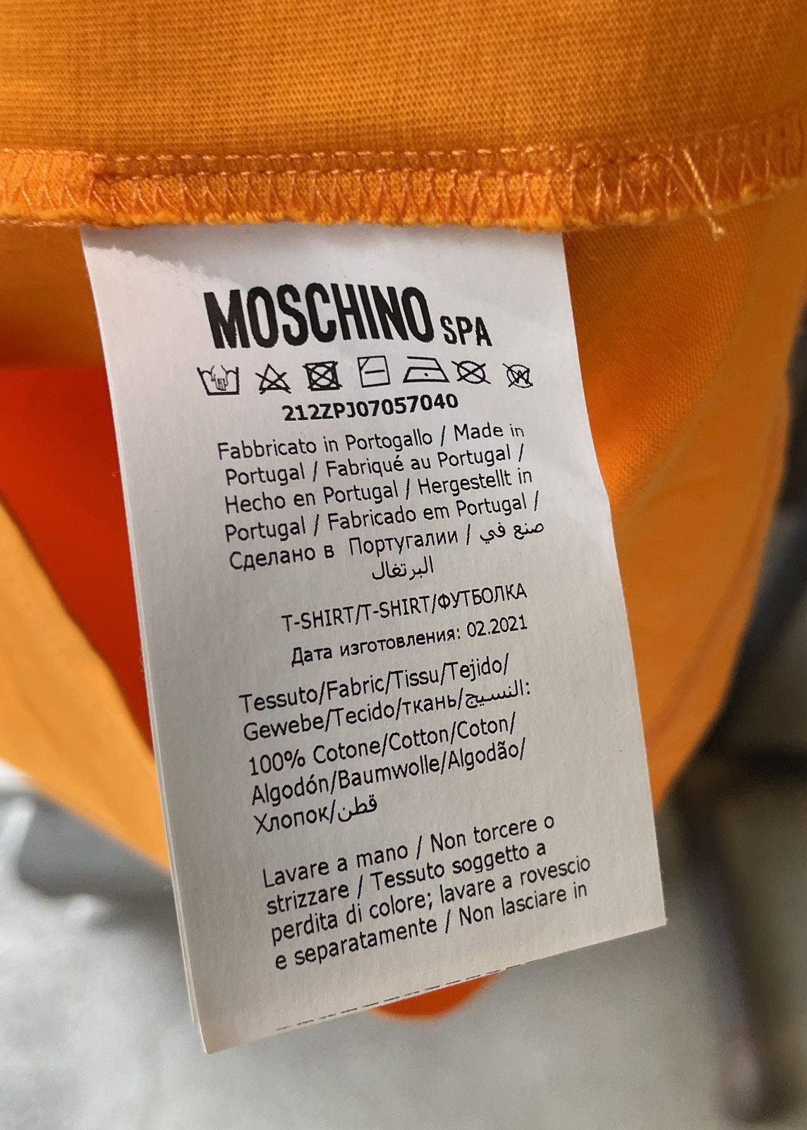 Moschino Moschino Couture Graphic Print Crew Neck Size US L / EU 52-54 / 3 - 7 Thumbnail