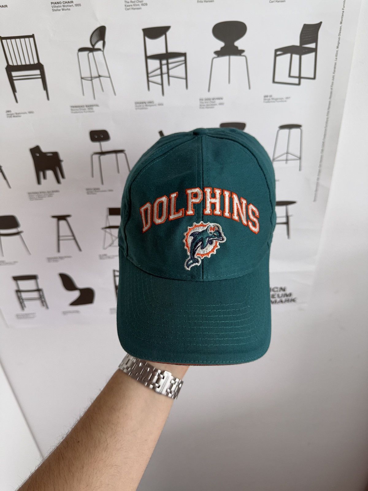 NFL × Puma × Vintage Vintage 90s Puma Miami Dolphins NFL cap hat y2k usa retro Size ONE SIZE - 6 Thumbnail
