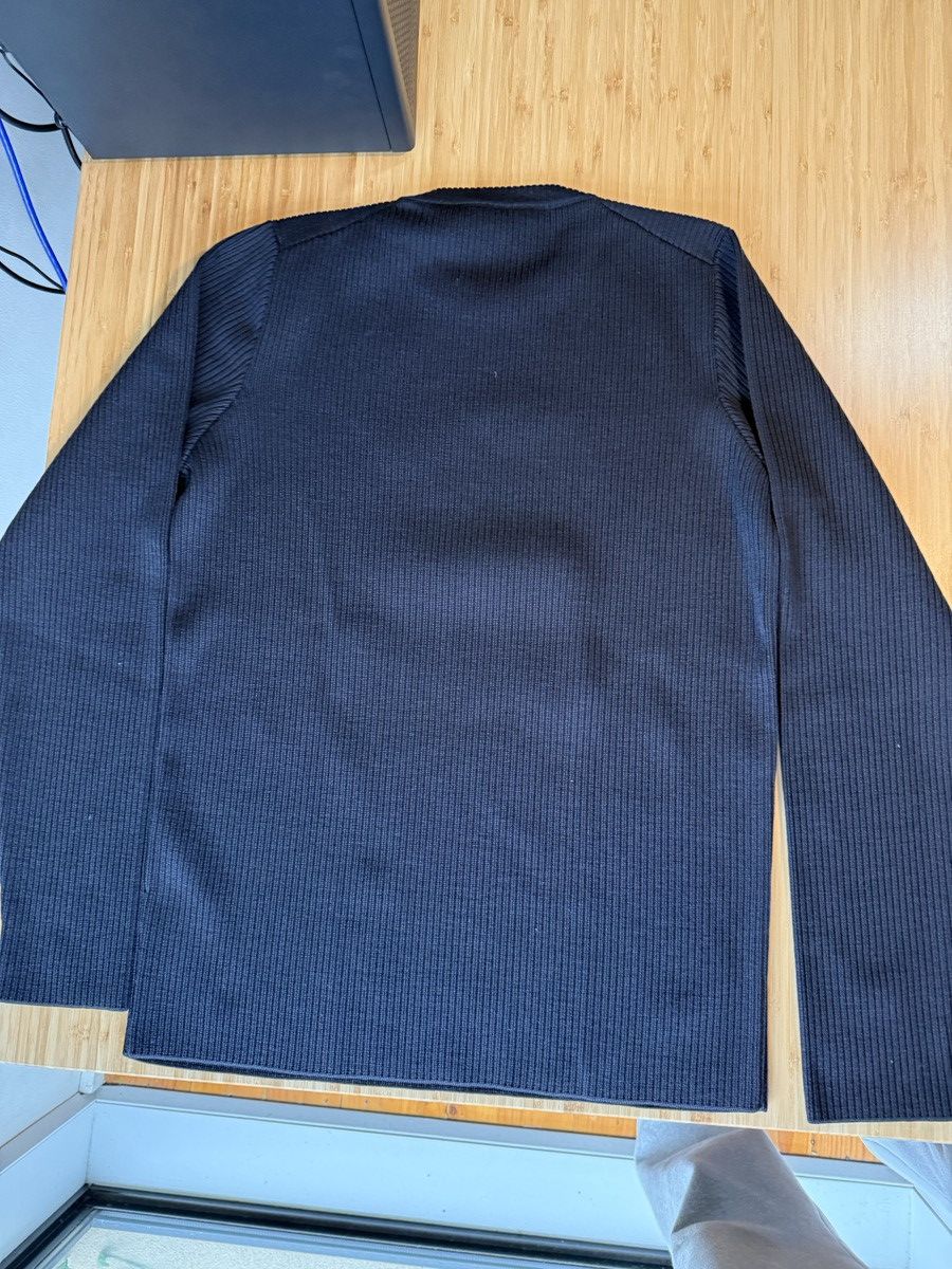 Louis Vuitton Louis Vuitton Navy Laine Wool Knit Sweater Size US L / EU 52-54 / 3 - 3 Thumbnail