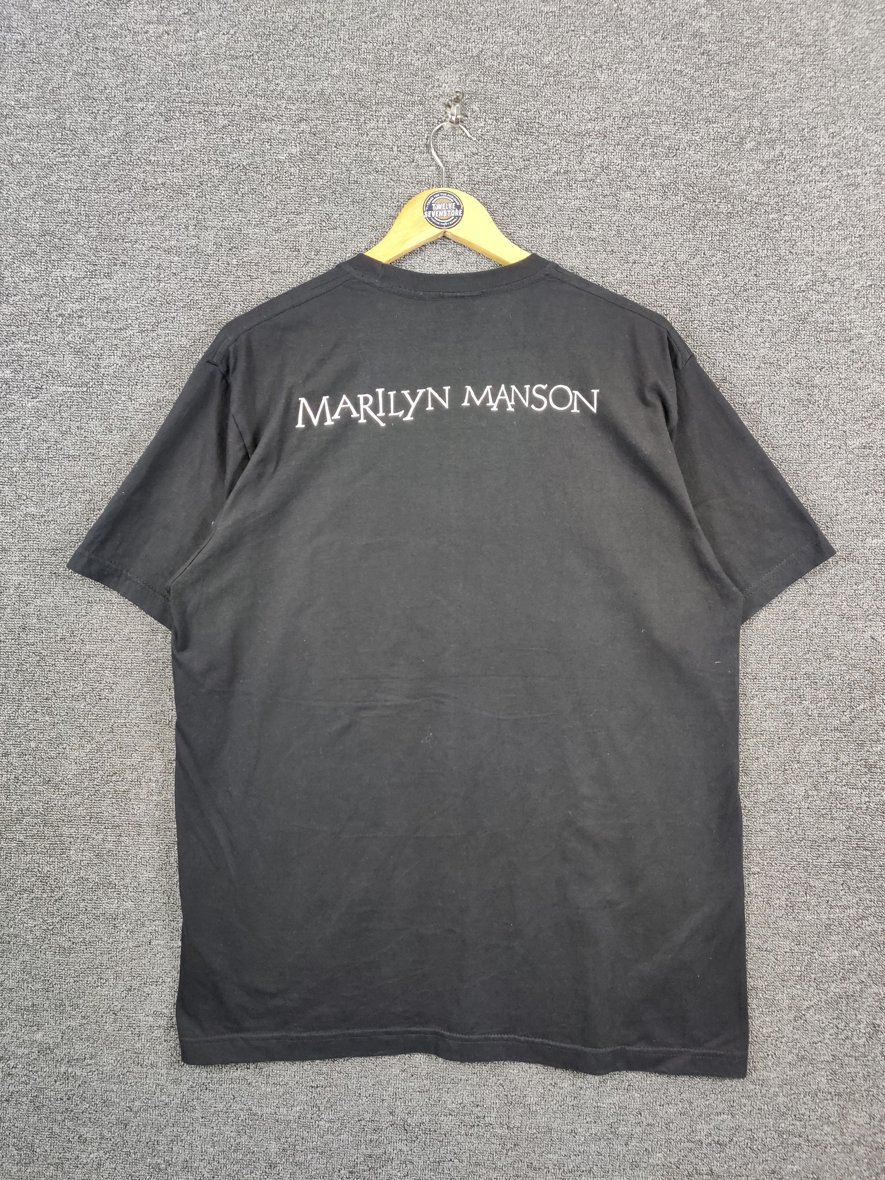 Band Tees Vintage Marilyn Manson Rock Band Tee Tshirt Size US L / EU 52-54 / 3 - 6 Thumbnail