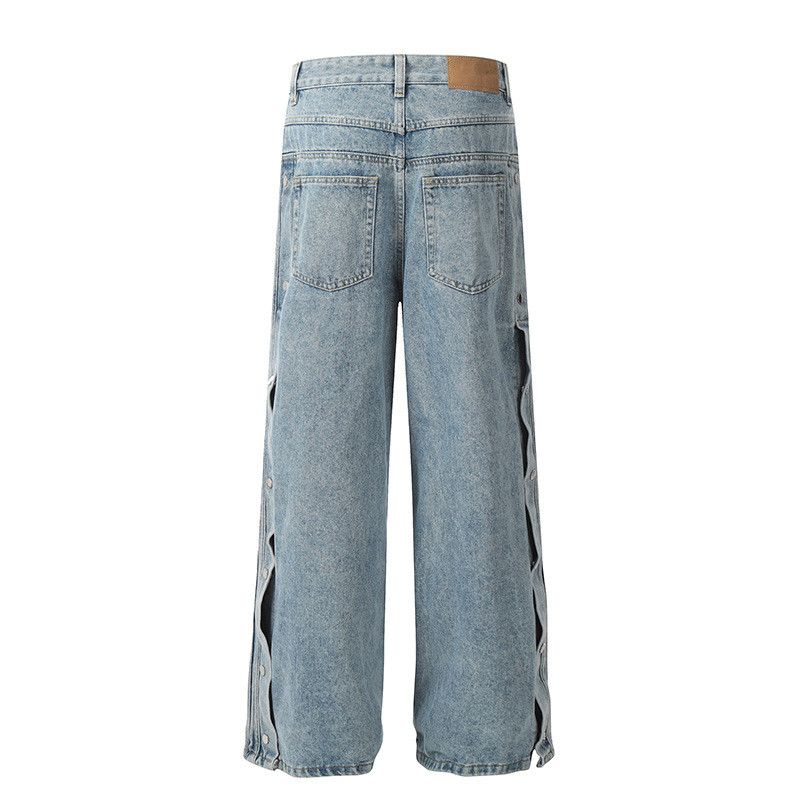 Jean American high street wide-leg jeans for men Size US 32 / EU 48 - 2 Thumbnail