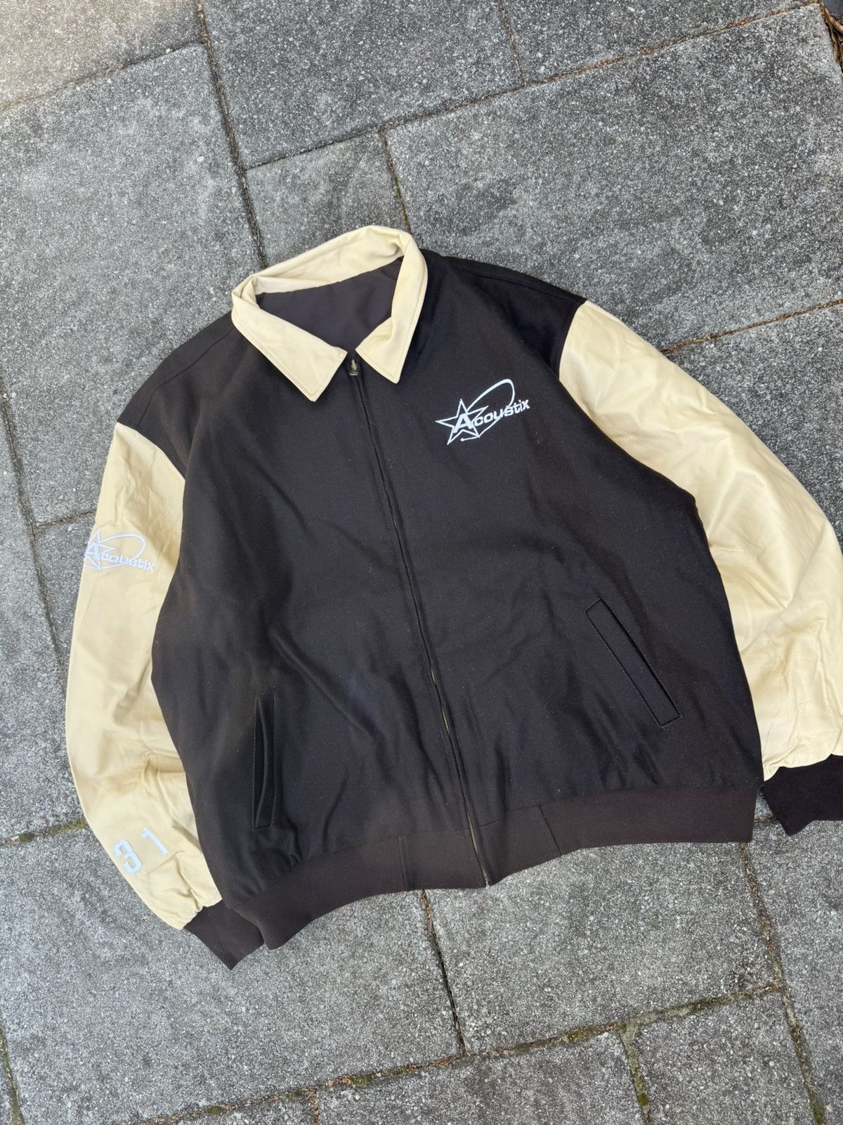 Japanese Brand × Vintage Acoustix Two Toned Front/Back Embroidered Jacket Size US XXL / EU 58 / 5 - 2 Thumbnail