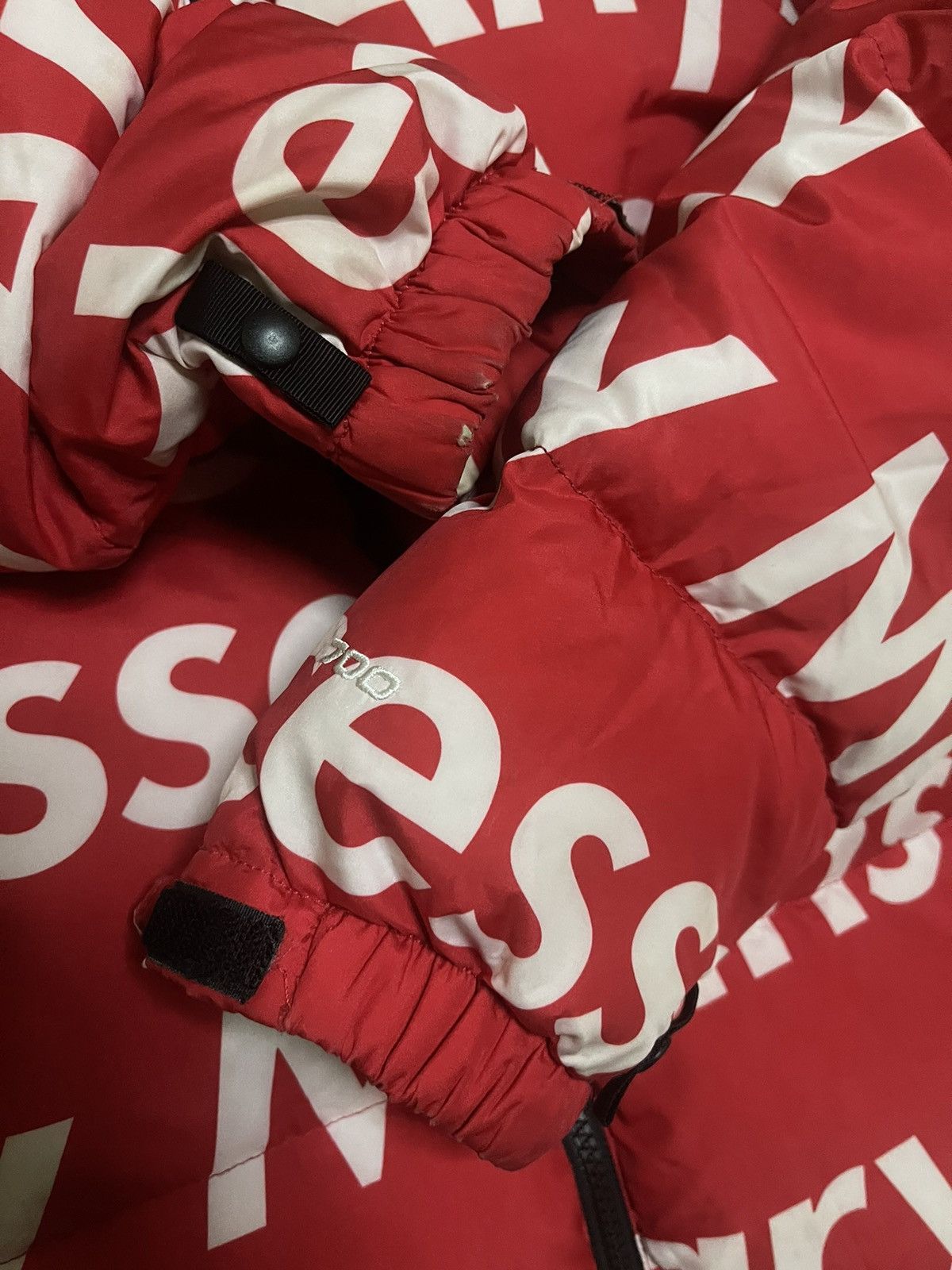 Supreme × The North Face Supreme tnf north face red bamn by any means nuptse jacket Size US M / EU 48-50 / 2 - 9 Thumbnail