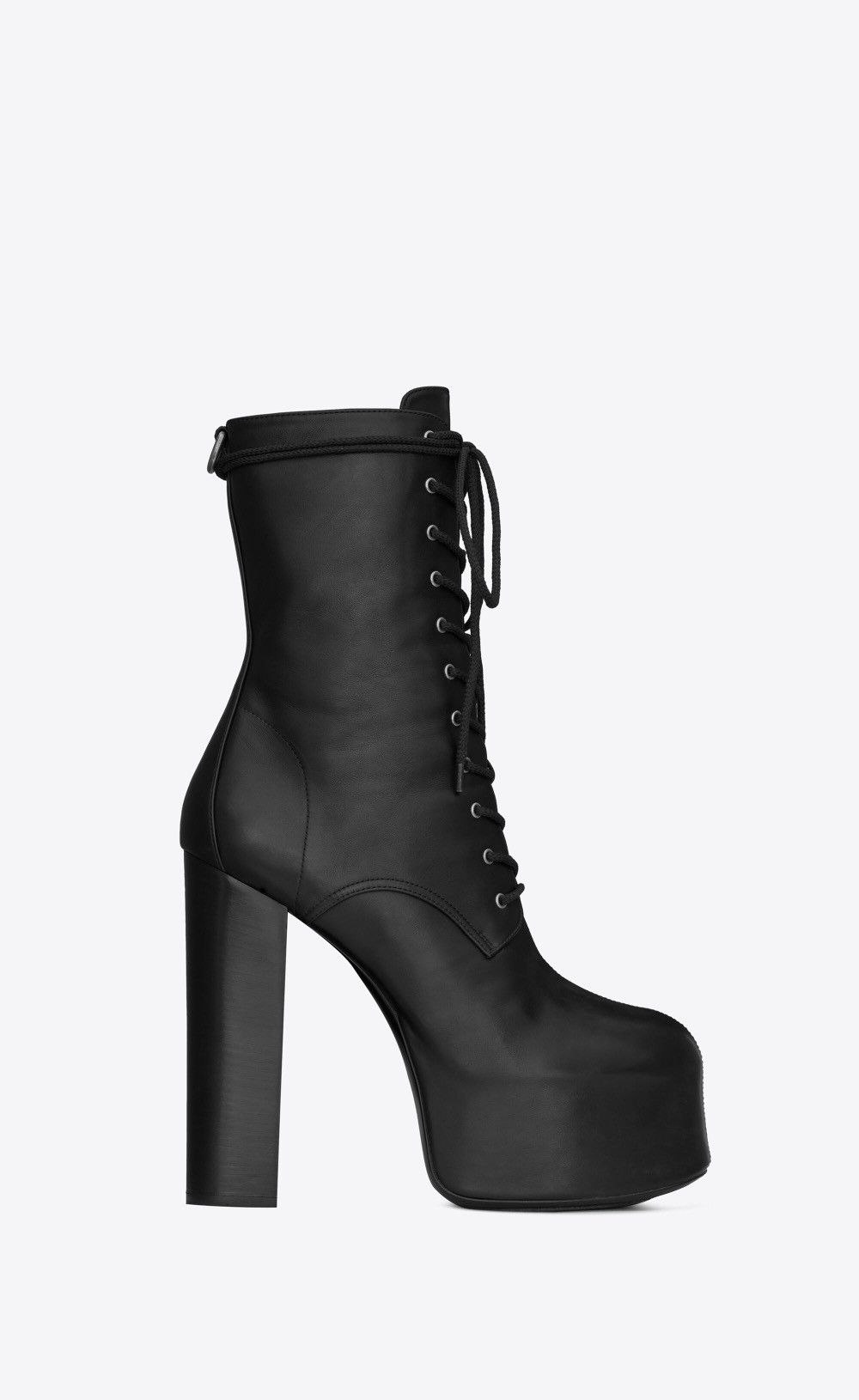 Saint Laurent Paris Saint Laurent Cherry Lace-up Platform Bootie size 39 Size US 9 / IT 39 - 1 Thumbnail