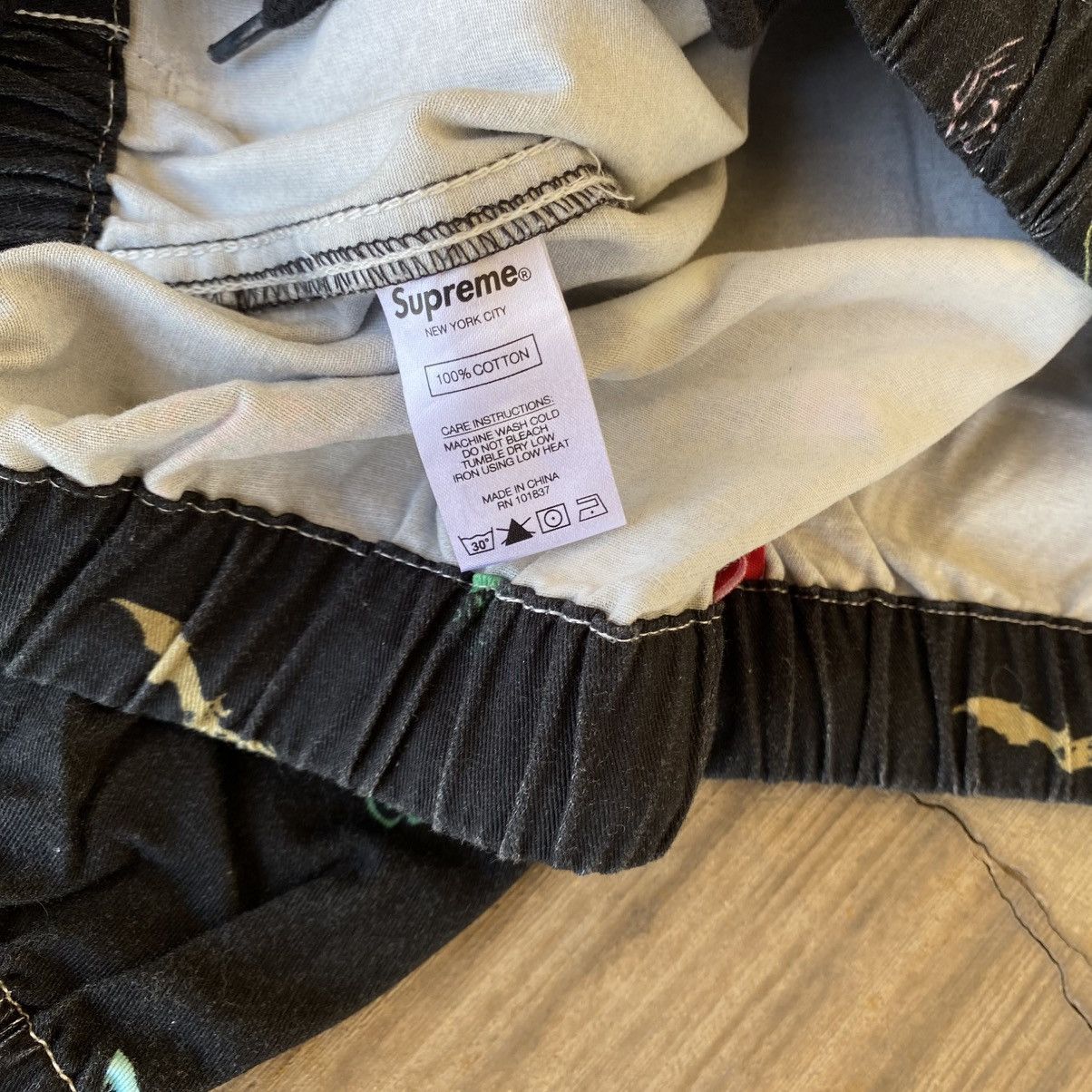 Supreme Supreme Deep Space Skate Pants Black 2019 Medium Size US 32 / EU 48 - 4 Thumbnail