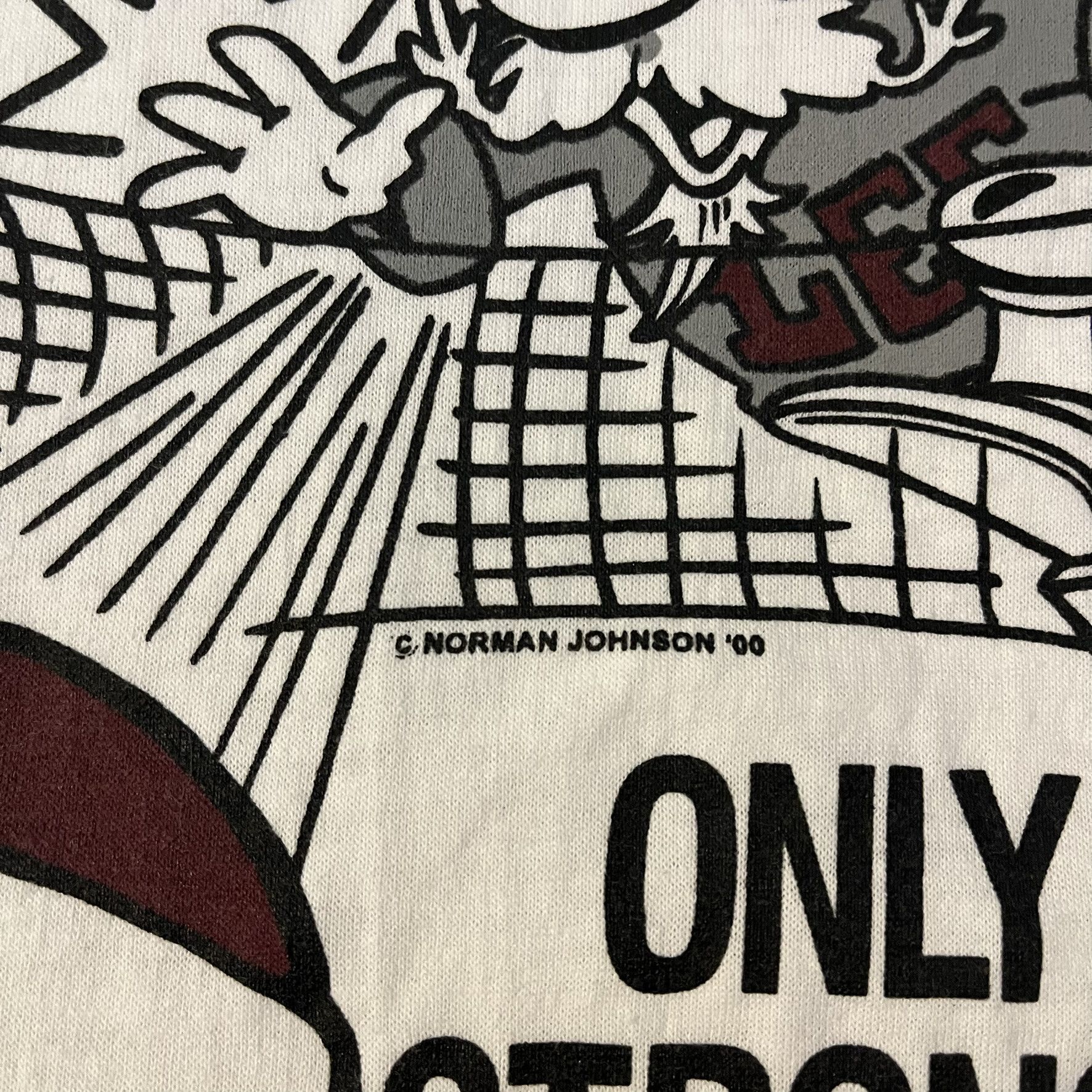 Fruit Of The Loom VTG 00s Lee Volleyball Into the New MilLEEnium Tee Size US L / EU 52-54 / 3 - 5 Thumbnail