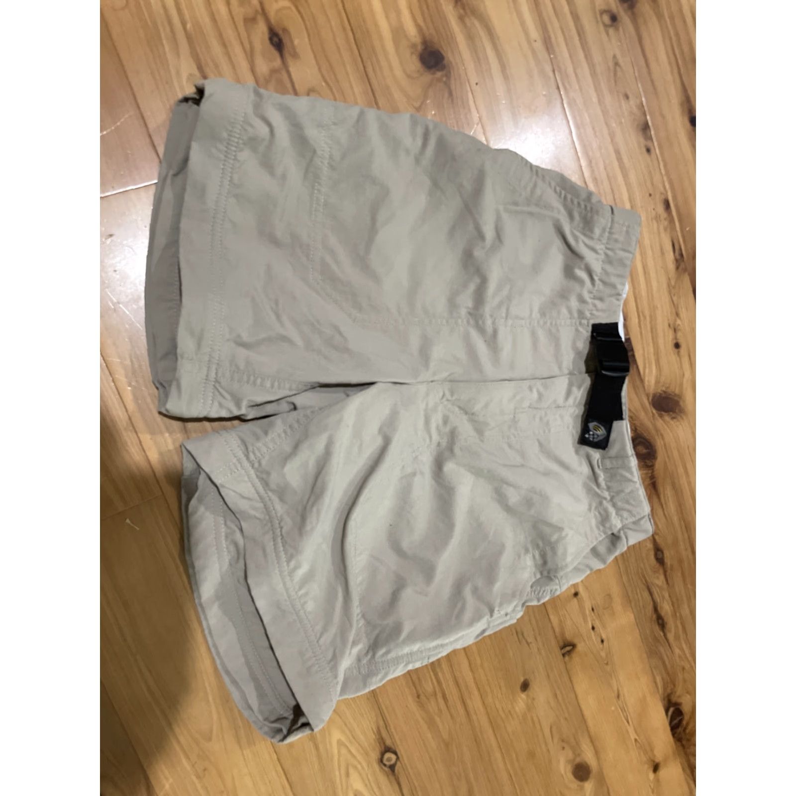 Mountain Hardwear MOUNTAIN HARD WEAR Women's 2 Convertible Zip-On Pocket Nylon Shorts Khaki Quick-Dry Cargo Outdoor Size 26" / US 2 / IT 38 - 2 Thumbnail