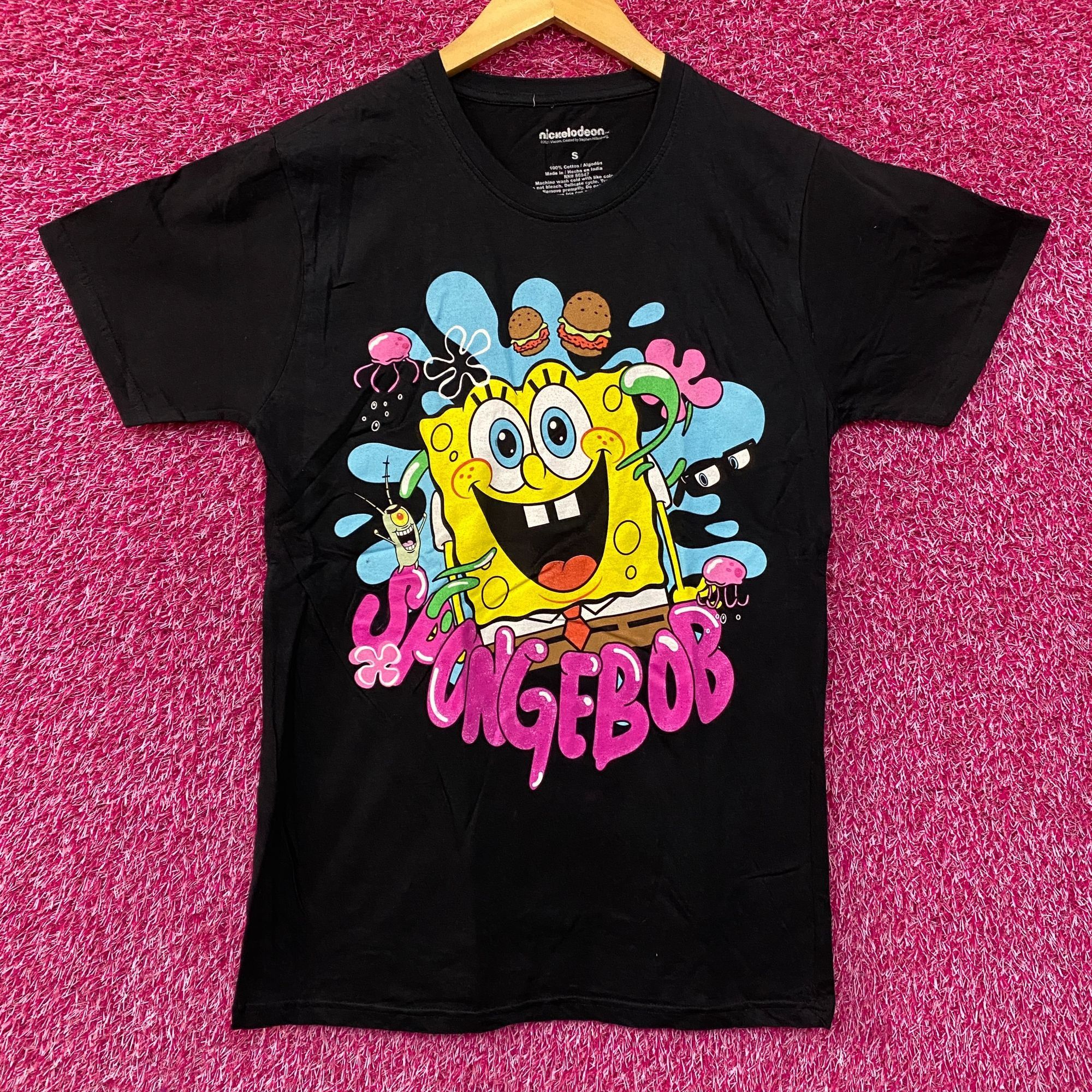 Nickelodeon Nickelodeon SpongeBob SquarePants Cartoon T-Shirt Small Size US S / EU 44-46 / 1 - 1 Thumbnail