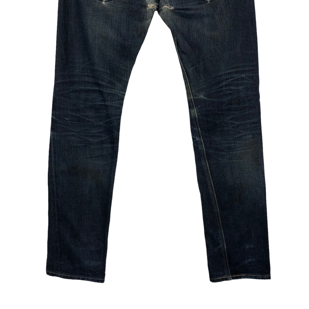 Japanese Brand 🔥VINTAGE DENIM LEE SELVEDGES RED LINE BIKER WEAR Size US 30 / EU 46 - 12 Thumbnail