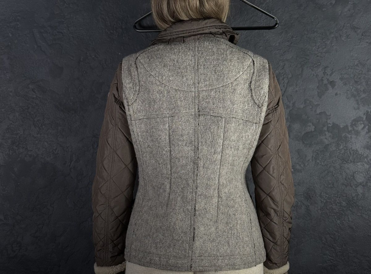 Aeronautica Militare AERONAUTICA MILITARE Leather Women’s Biker Jacket Size 44 Size M / US 6-8 / IT 42-44 - 3 Thumbnail
