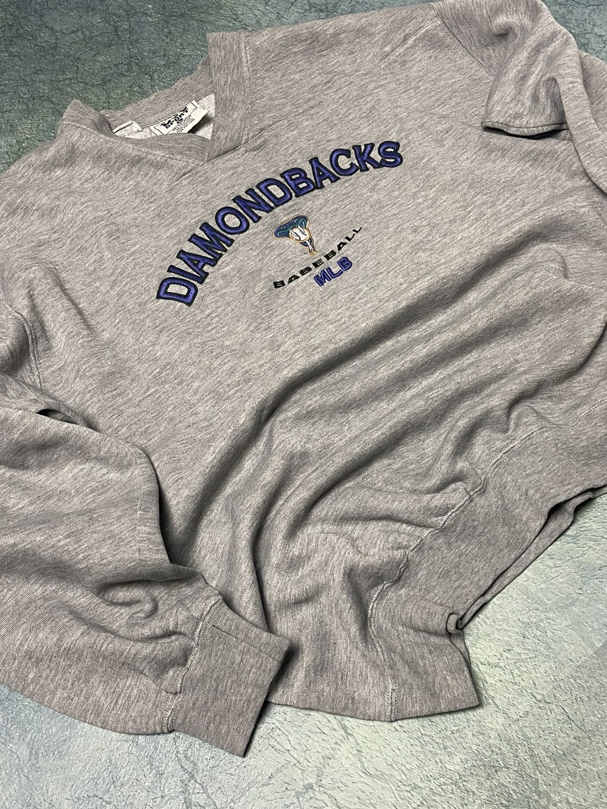Lee × Vintage Lee vintage sweatshirt diamondbacks 90s Size US L / EU 52-54 / 3 - 3 Thumbnail