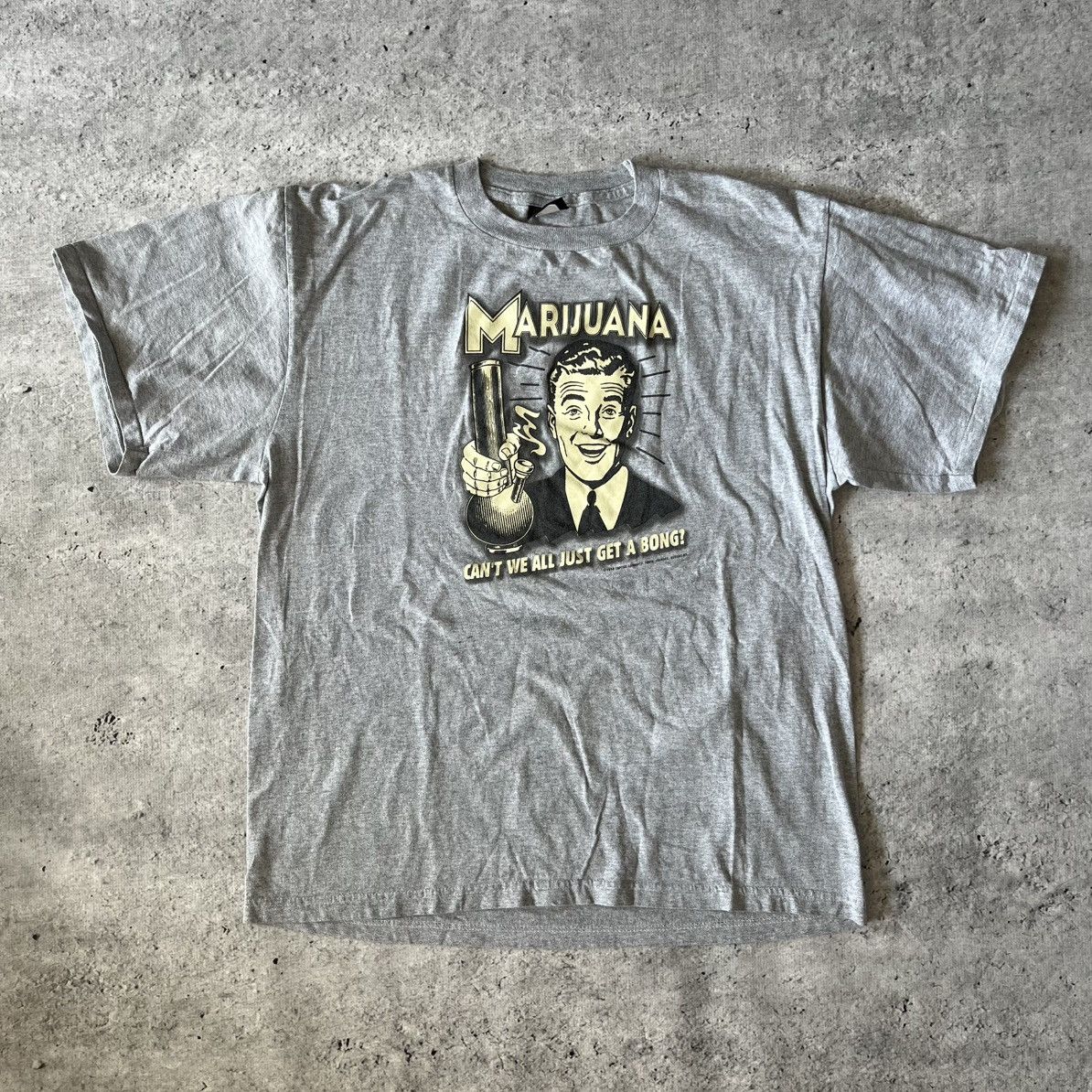 Vintage Capital Concepts marijuana humor tee XL vintage 90s 1996 Size US XL / EU 56 / 4 - 1 Thumbnail