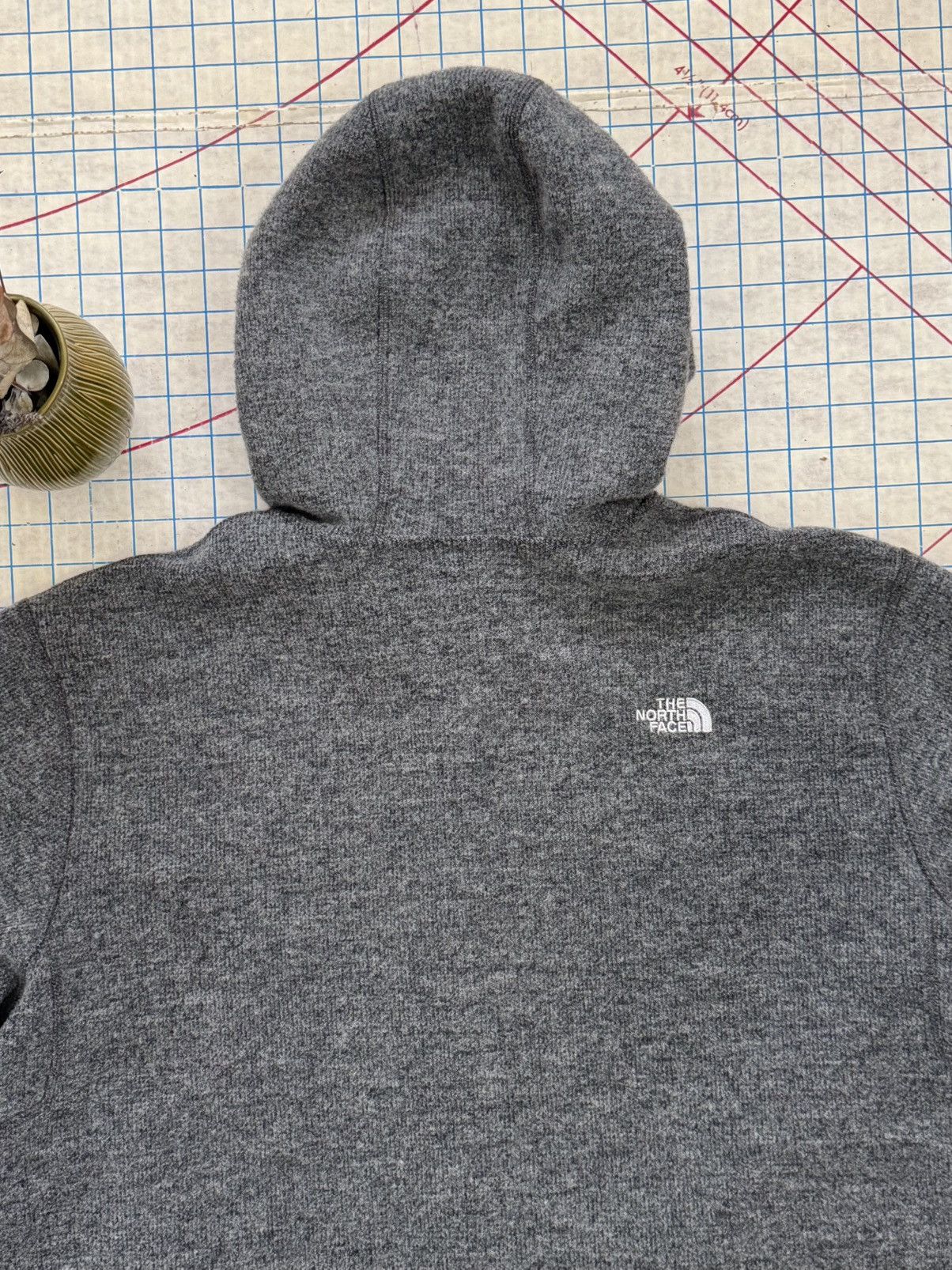 The North Face The North Face Sherpa Lined Hoodie Wool Blend Gray Mens XXL Size US XXL / EU 58 / 5 - 15 Thumbnail