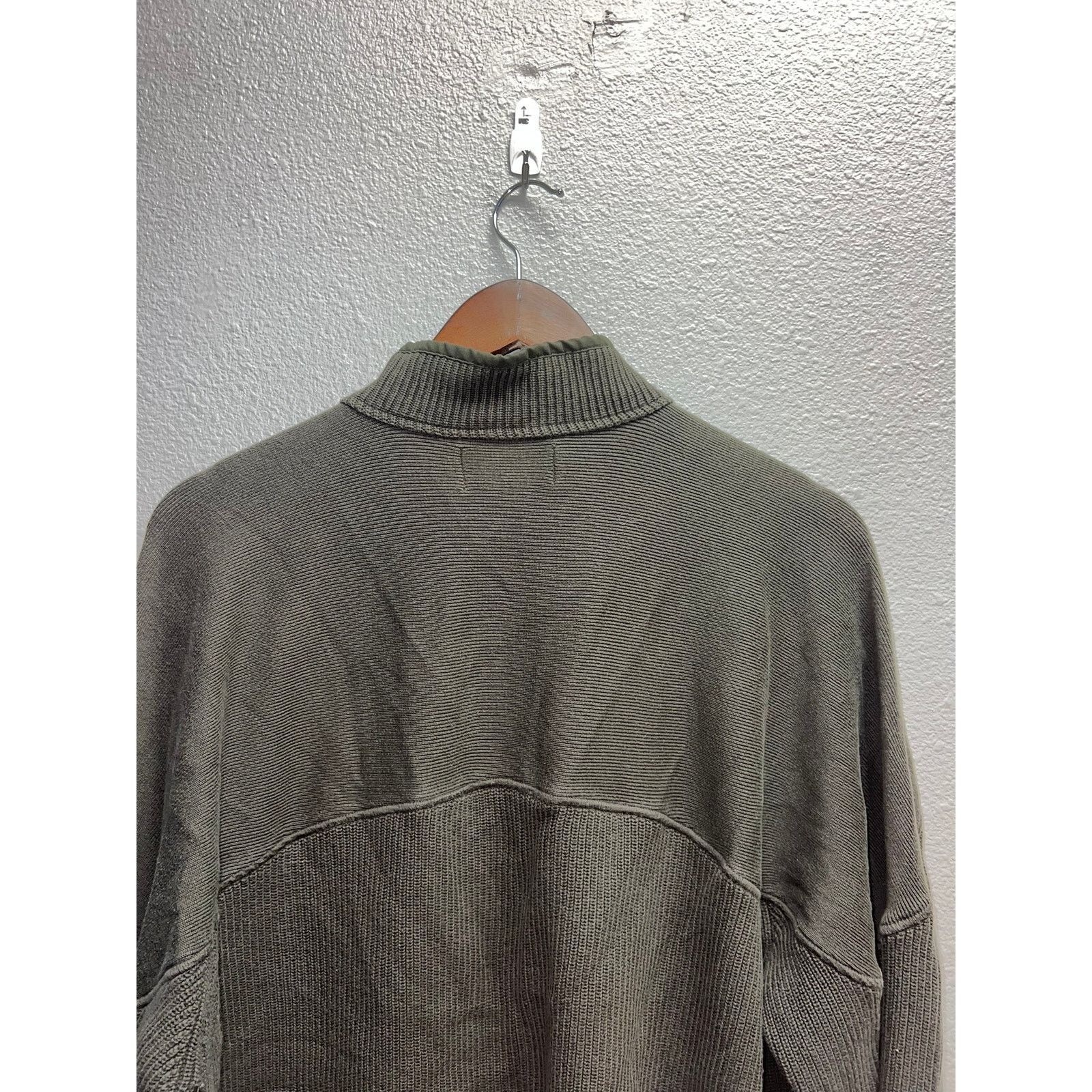 Orvis Orvis Charles F. Orvis Sweater Signature Green 1/4 Zip XL Size US XL / EU 56 / 4 - 9 Thumbnail