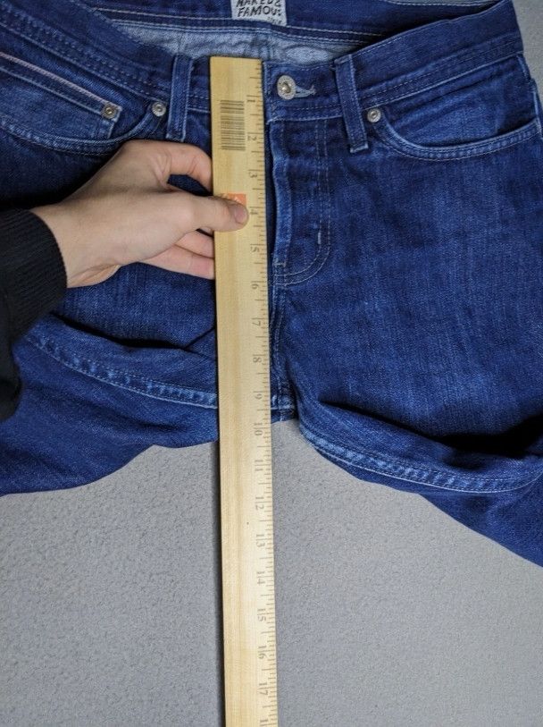 Naked & Famous Naked & Famous Selvedge Jeans Straight Denim Weird Guy 33x28 Size US 33 - 13 Thumbnail