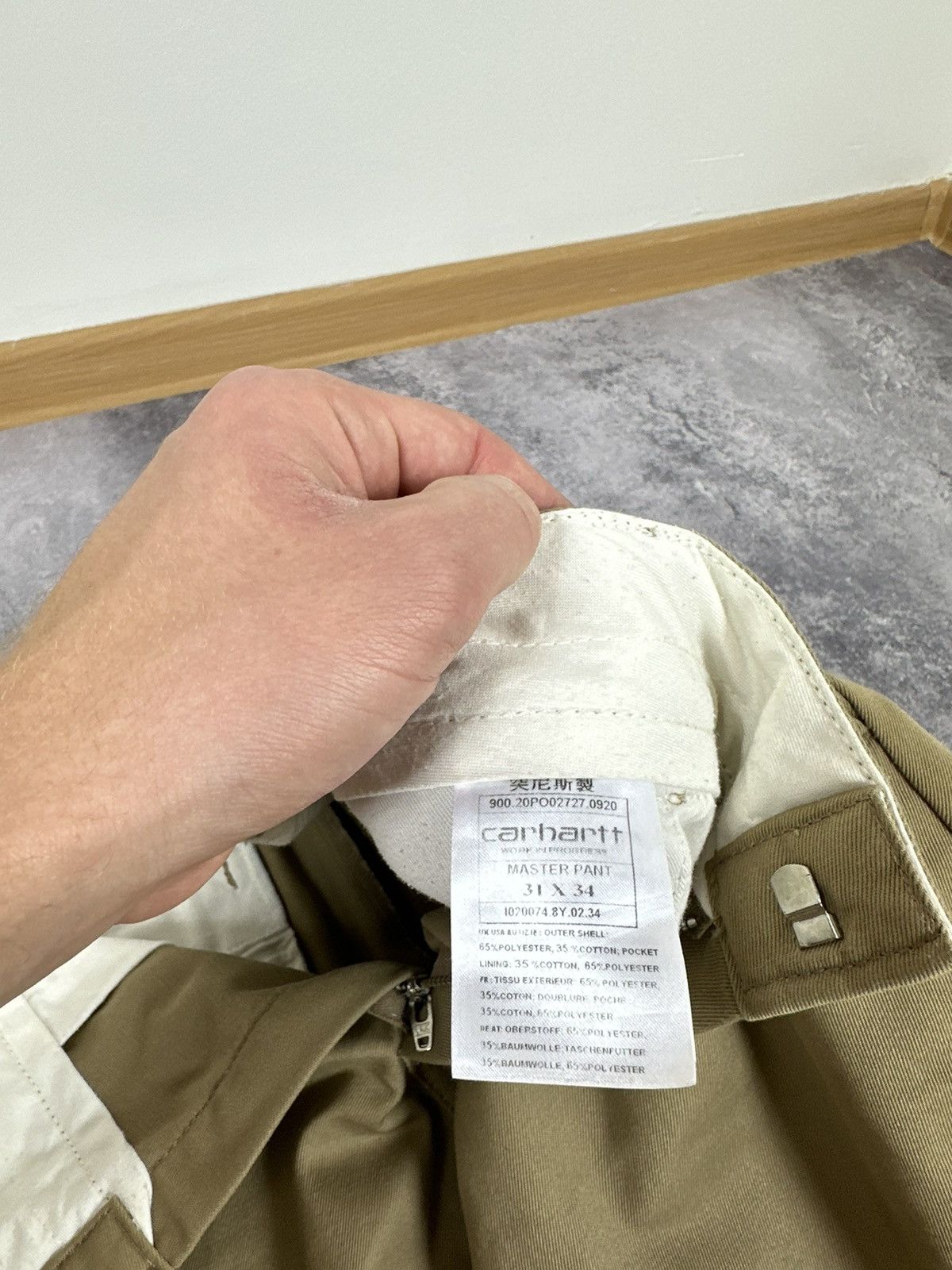 Carhartt Vintage Carhartt Distressed Y2K Hype Skater Master Pants Size US 34 / EU 50 - 14 Thumbnail