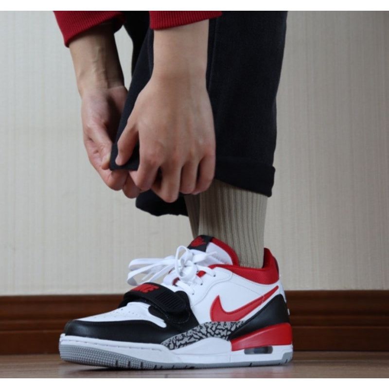 Nike Nike Air Jordan Legacy 312 Low Sneakers Fire Red Men's 8.5 Size US 8.5 / EU 41-42 - 2 Thumbnail