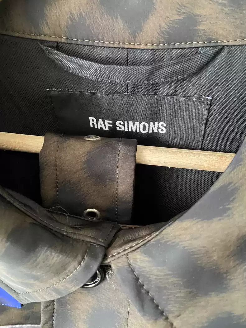 Raf Simons Raf Simons Show patch leopard coat-2506 Size US L / EU 52-54 / 3 - 3 Thumbnail