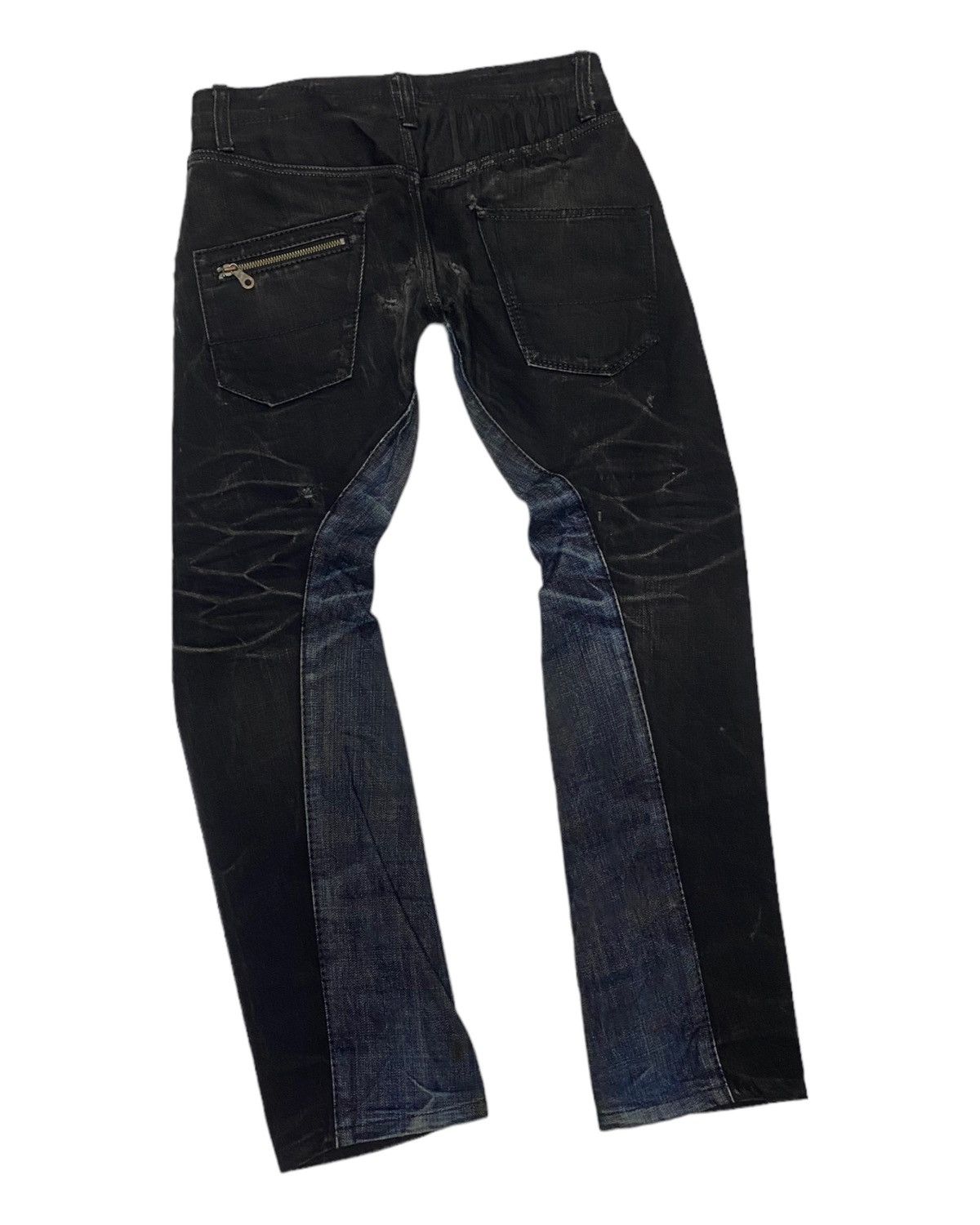20471120 × Japanese Brand × Seditionaries PUNK🔥TROISO MADE IN JAPAN PUNK DISTRESSED DENIM JEANS Size US 30 / EU 46 - 4 Thumbnail