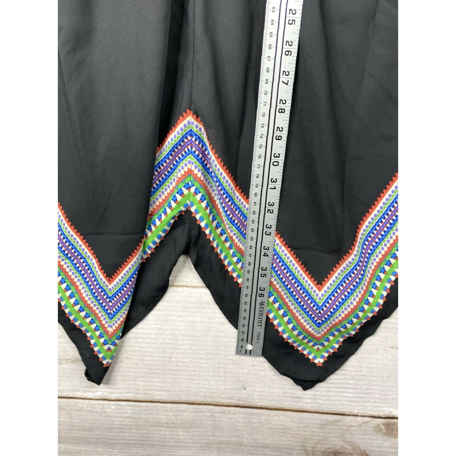 Vintage Lily White Dress Sleeveless Spaghetti Strap V-Neck Knee Length Black XL Bohemian Sundress Light Weight Casual Travel Party/Cocktail Women Size XL / US 12-14 / IT 48-50 - 3 Thumbnail