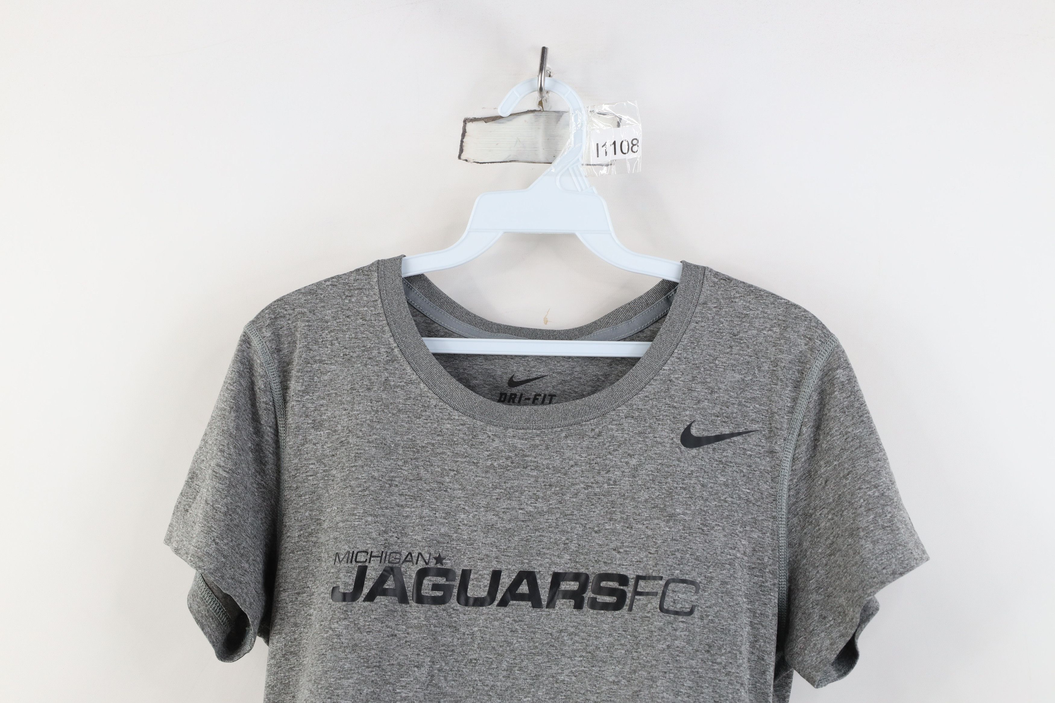 Nike Nike Spell Michigan Jaguars FC Football Club Soccer T-Shirt Size S / US 4 / IT 40 - 2 Thumbnail