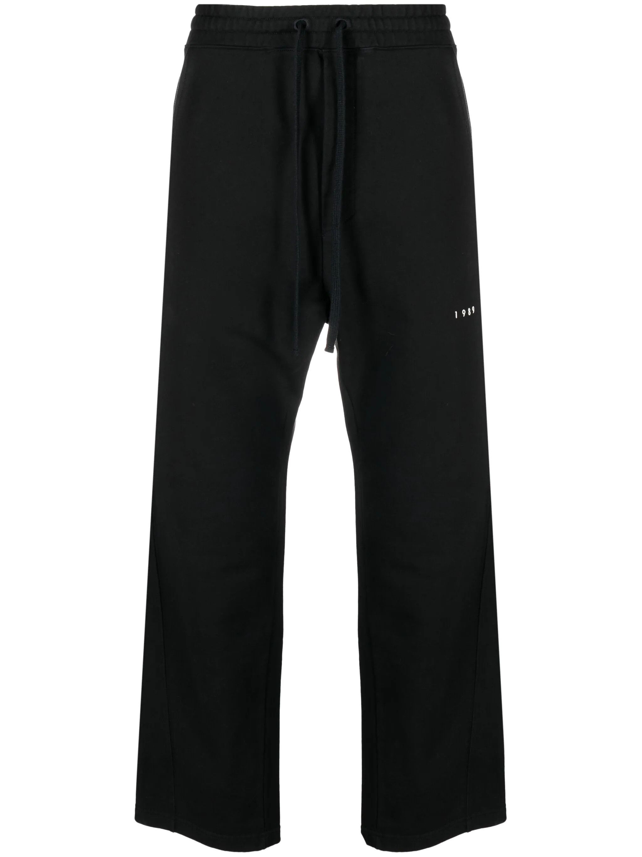 1989 STUDIO o1y0525 Logo Jogger & Sweatpant in Black Size US 32 / EU 48 - 1 Thumbnail