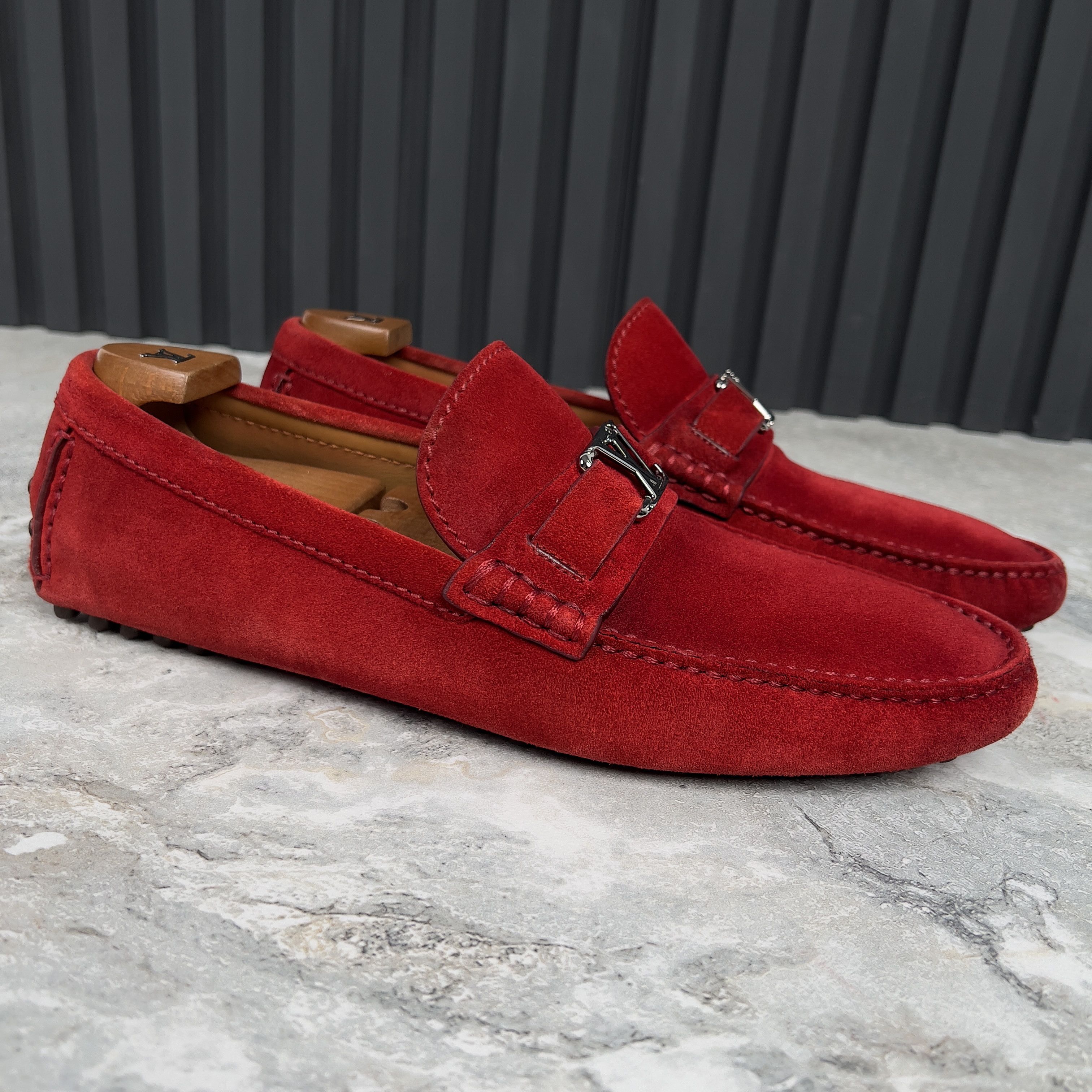 Louis Vuitton Louis Vuitton Hockenheim Driving Slip Moccasins Suede Size US 8 / EU 41 - 6 Thumbnail