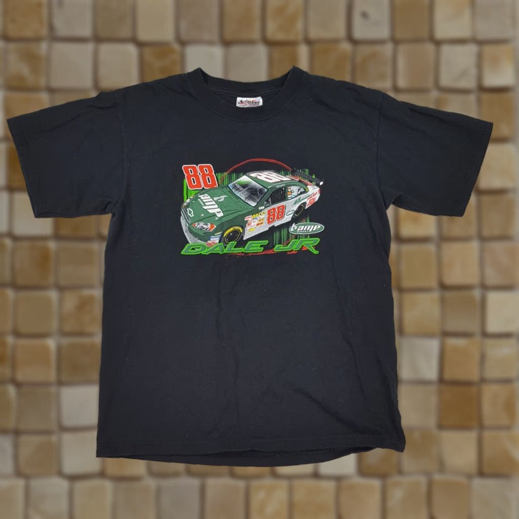 Chase Authentics VINTAGE Dale Earnhardt Jr Amp Racing T-Shirt NASCAR Black 90s Retro Y2K Small Mens Shirt Size US S / EU 44-46 / 1 - 1 Thumbnail