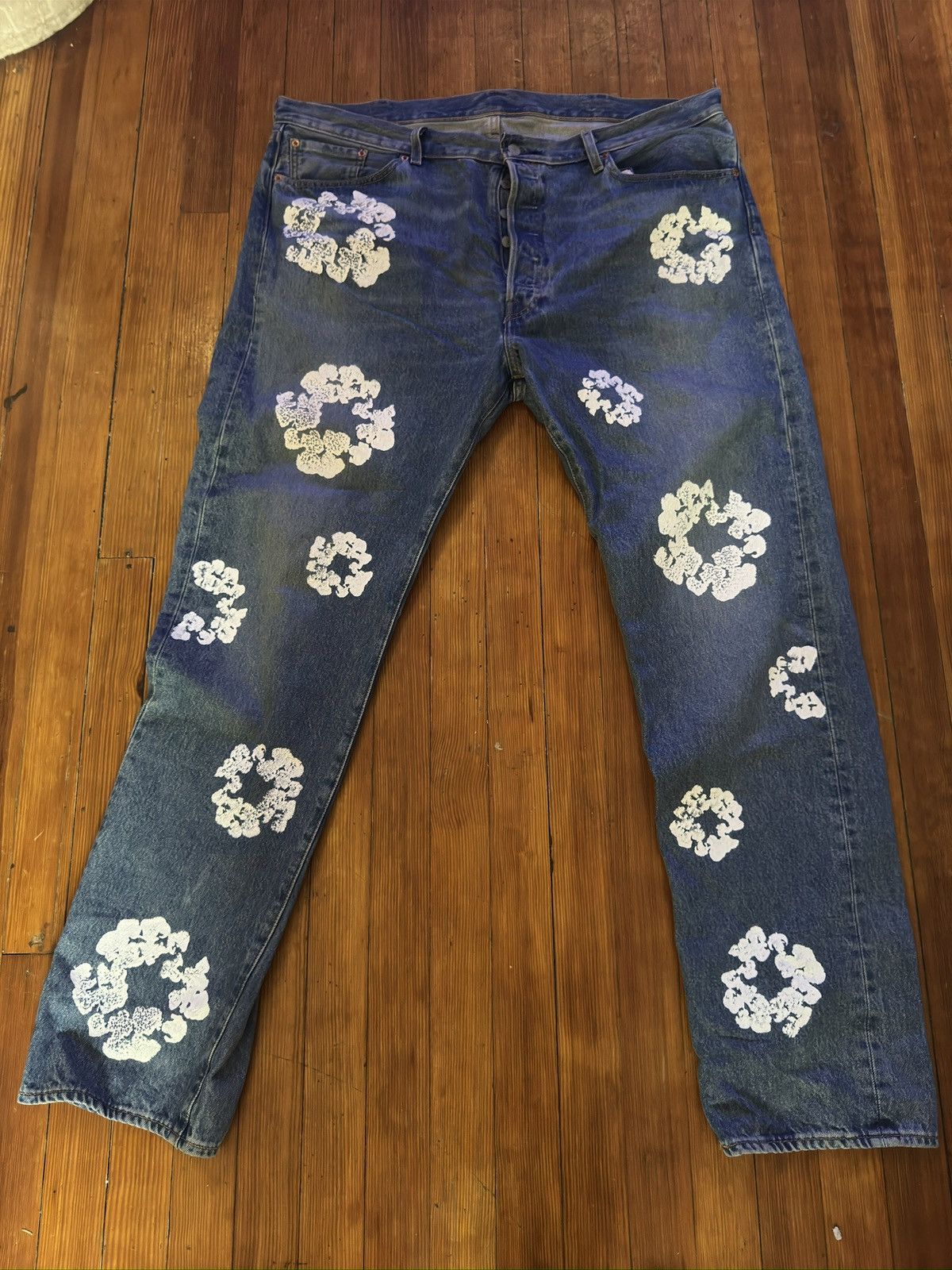 Levi's x Denim Tears The Cotton Wreath Jean 'Light Wash'