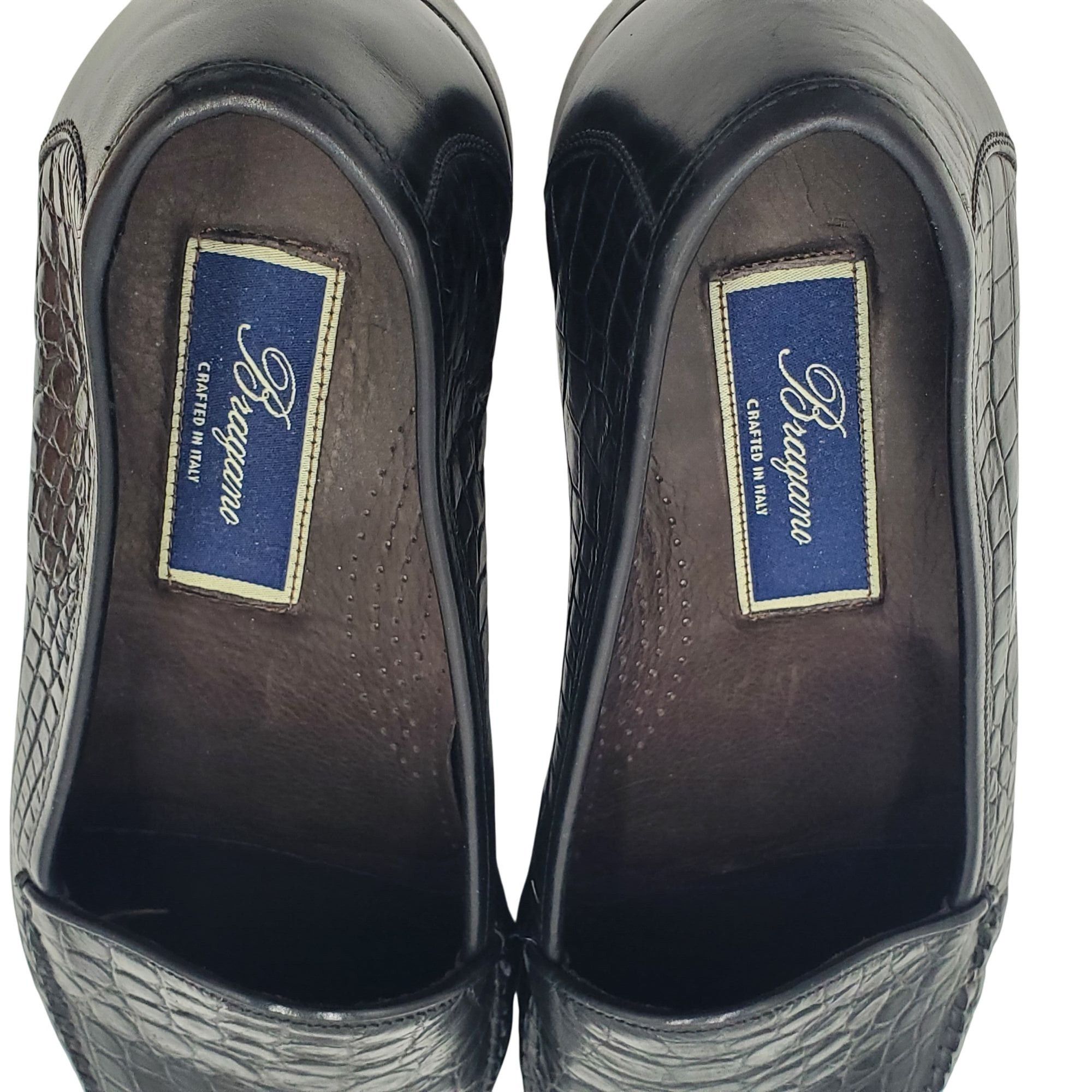 Cole Haan Italy Bragano Cole Haan Men's size 9 Black alligator crocodi Size US 9 / EU 42 - 9 Thumbnail