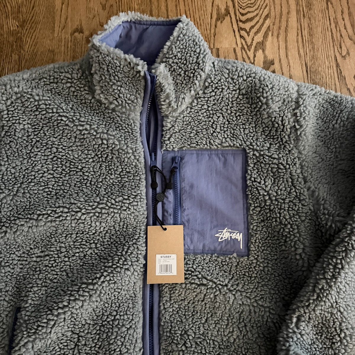 Stussy Sherpa Reversible Fleece Size US L / EU 52-54 / 3 - 2 Thumbnail