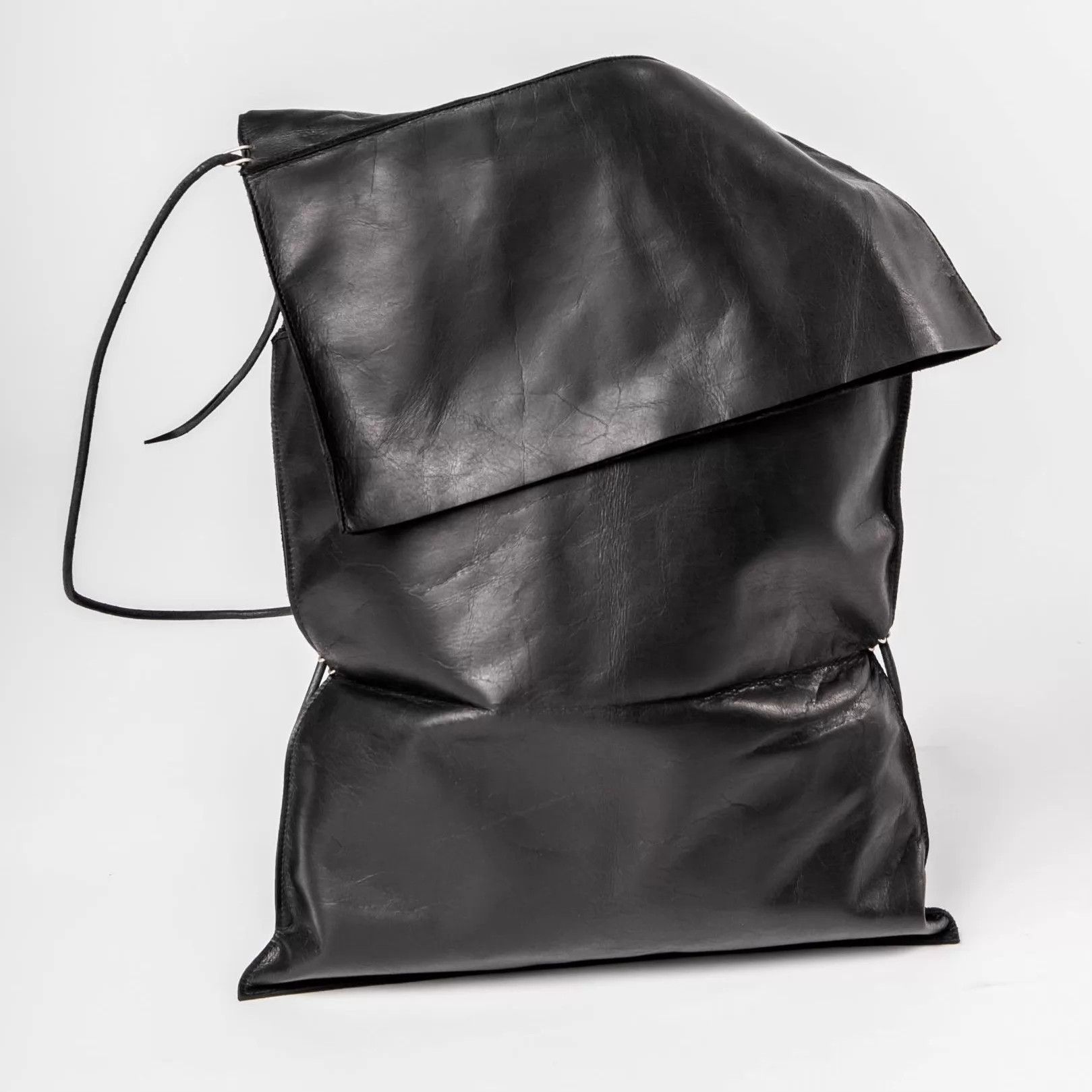Ma+ M.A+ Maurizio Amadei Black Cowhide Shoulder Bag new Size ONE SIZE - 4 Thumbnail