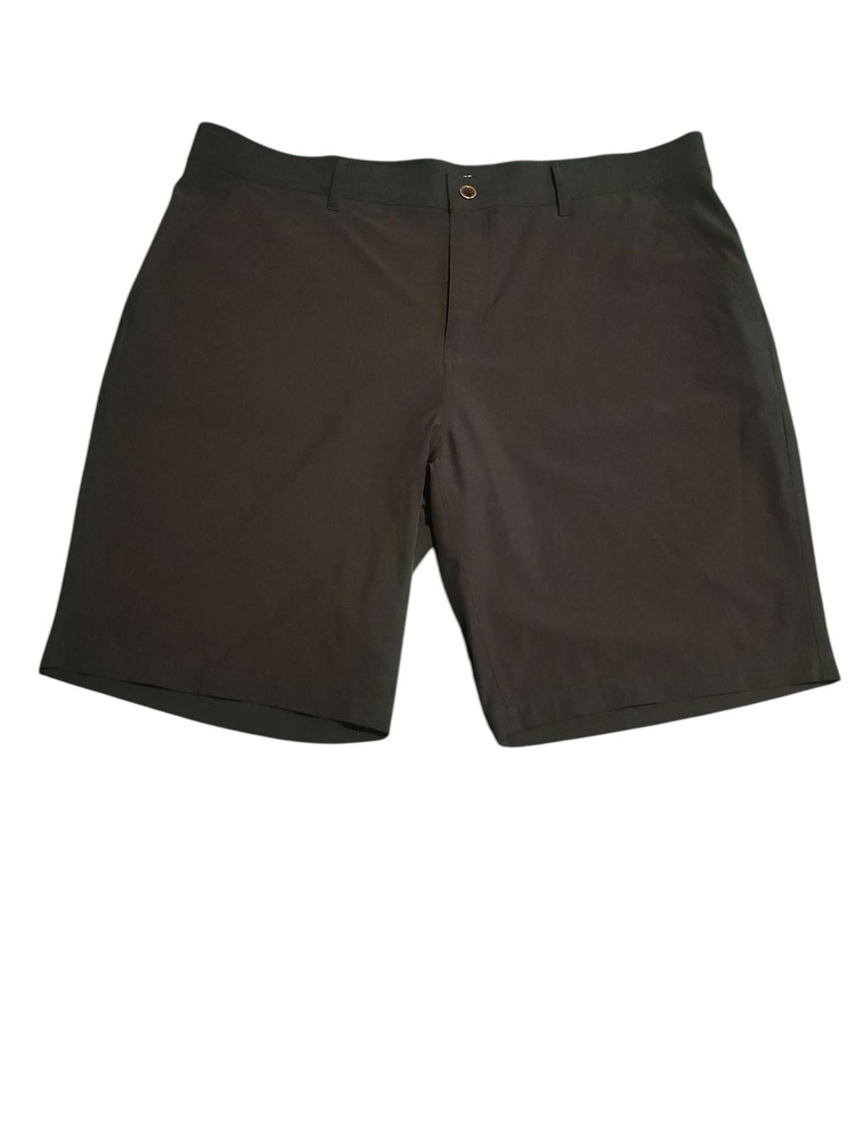 Designer Men's Black Casual Stretch Performance Shorts by COOLKEEP Size US 42 / EU 58 - 2 Thumbnail