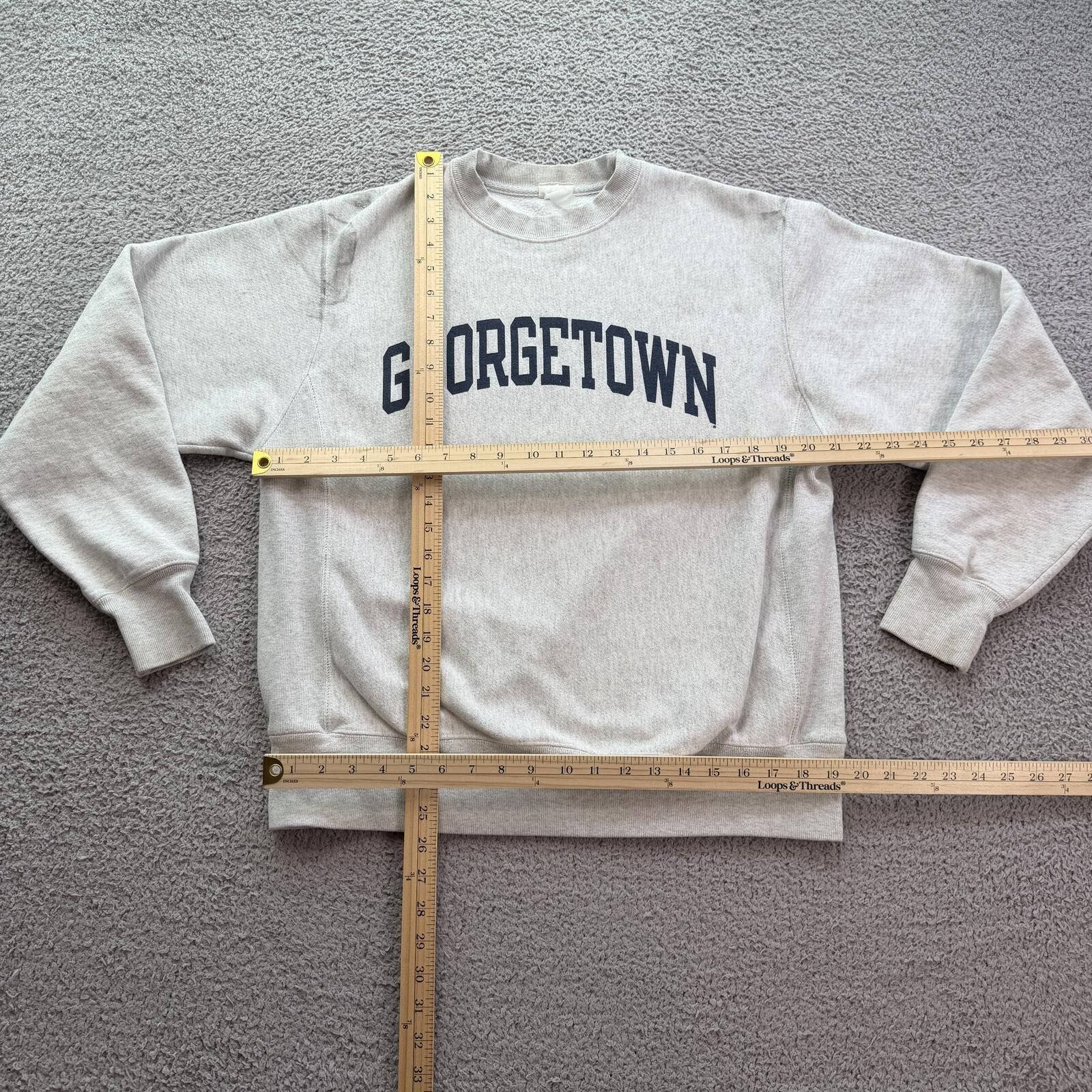 Champion Champion Reverse Weave Georgetown Crewneck Sweatshirt Gray M Size US M / EU 48-50 / 2 - 3 Thumbnail
