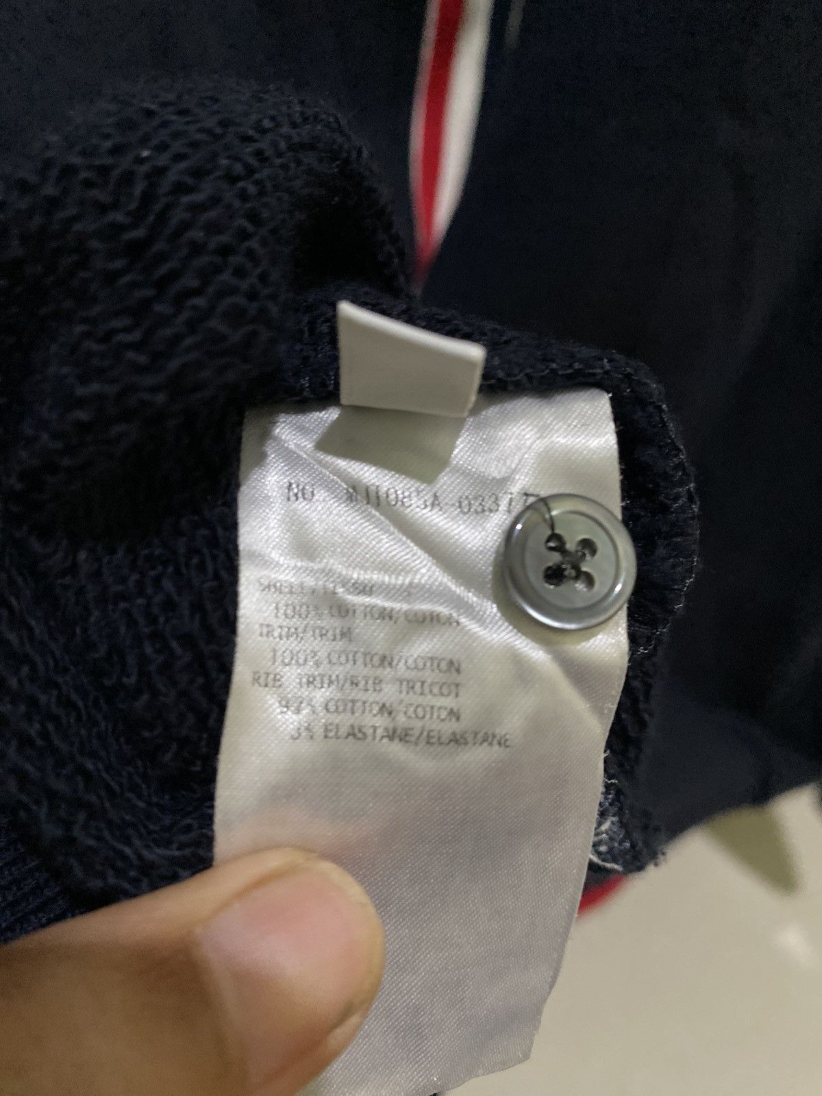 Thom Browne Thom browne grosgrain loopback crew sweat Size US L / EU 52-54 / 3 - 6 Thumbnail