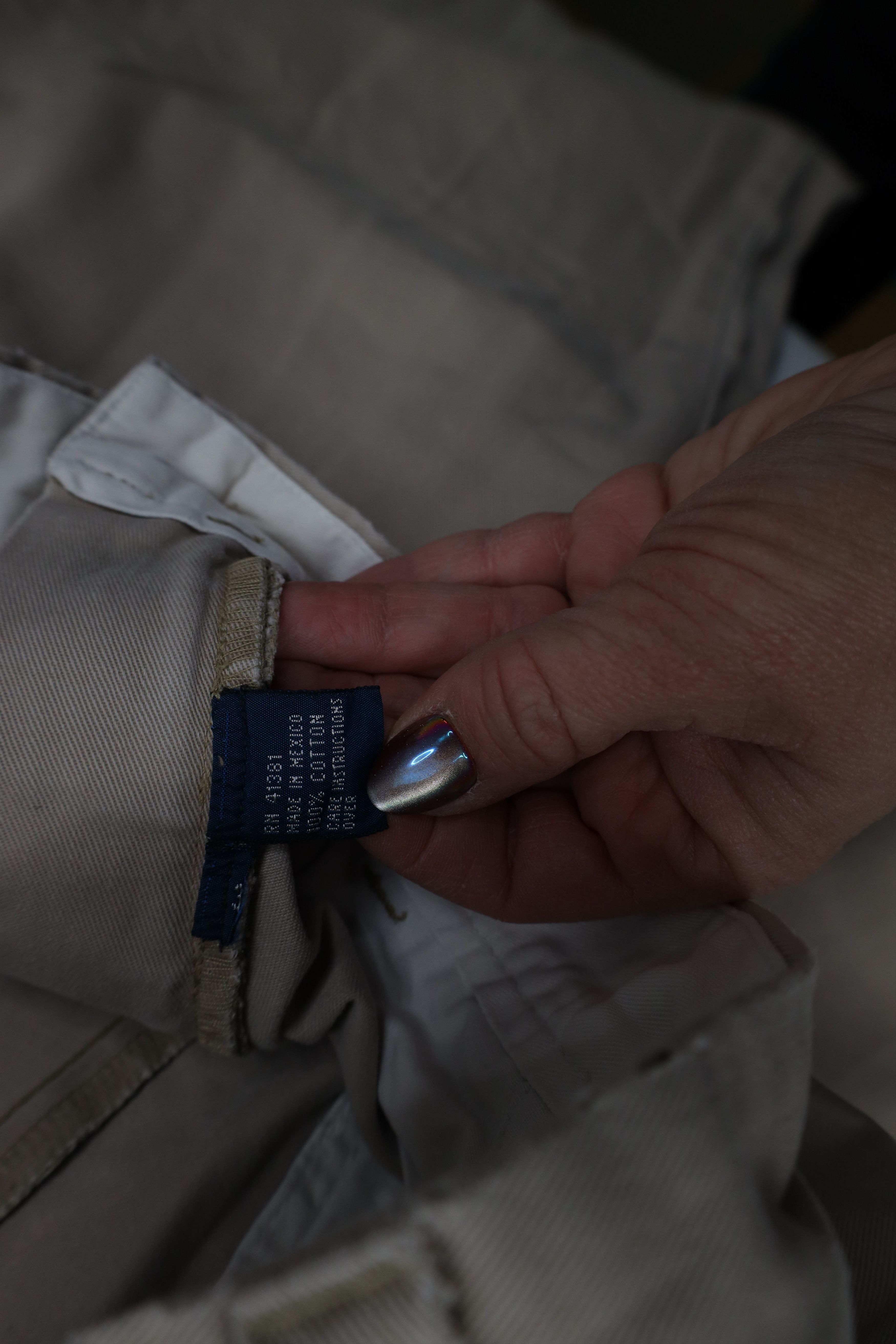 Ralph Lauren Vintage 90s Ralph Lauren Philip Cotton Chino Pants Beige Size US 30 / EU 46 - 11 Thumbnail