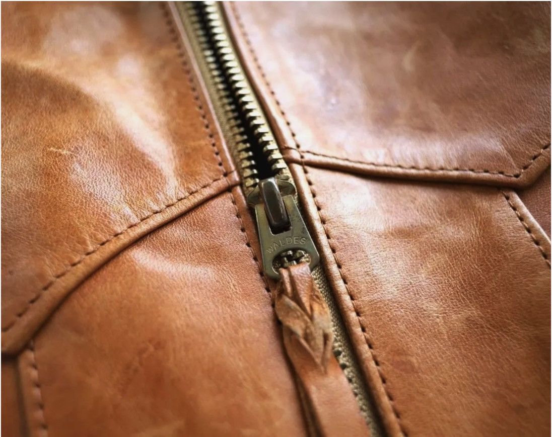Y'2 Leather 70s-style East West leather jacket from Y'2 Leather Size US M / EU 48-50 / 2 - 10 Thumbnail